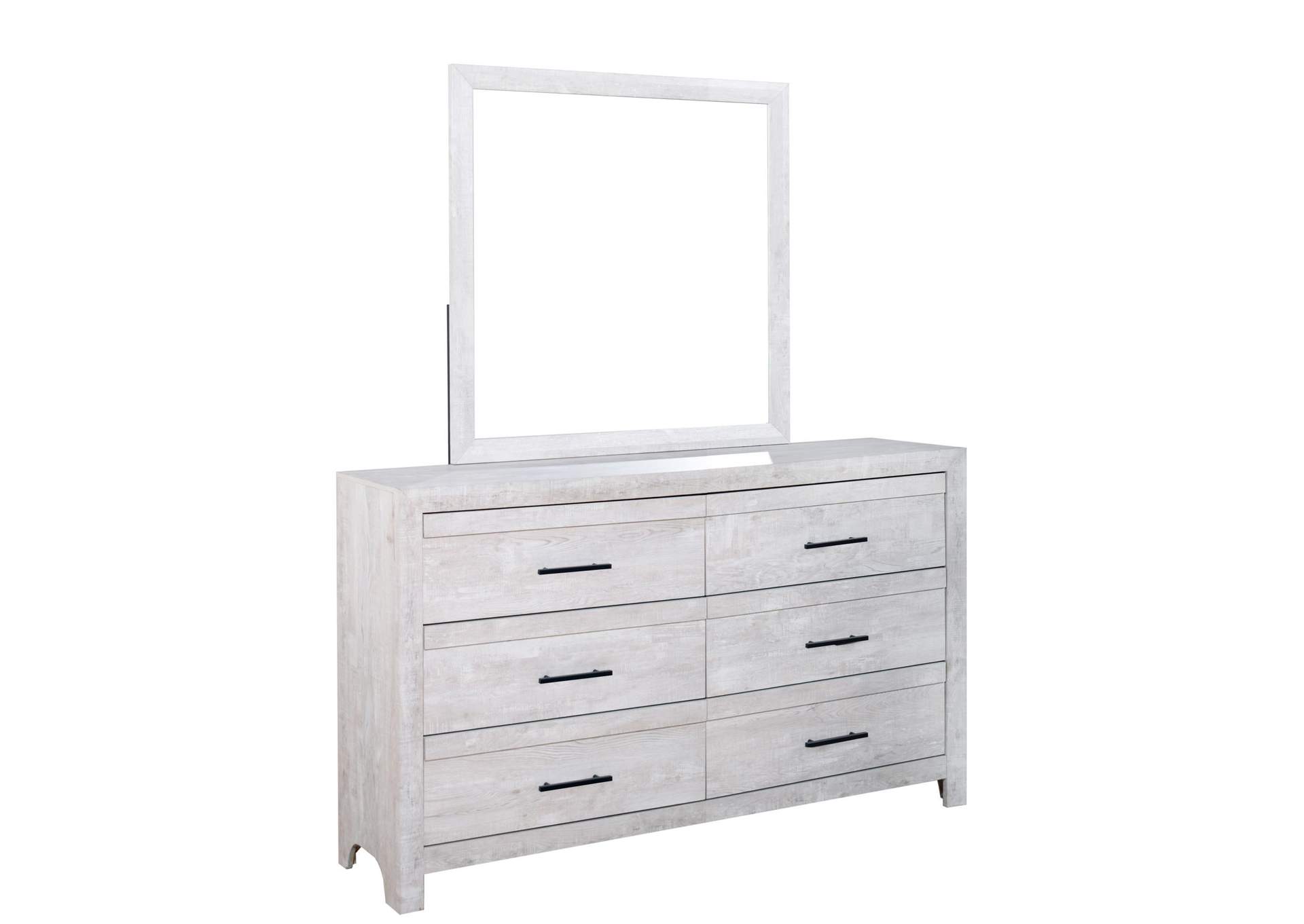 BISCAYNE MIRROR - DRIFTWOOD image 1