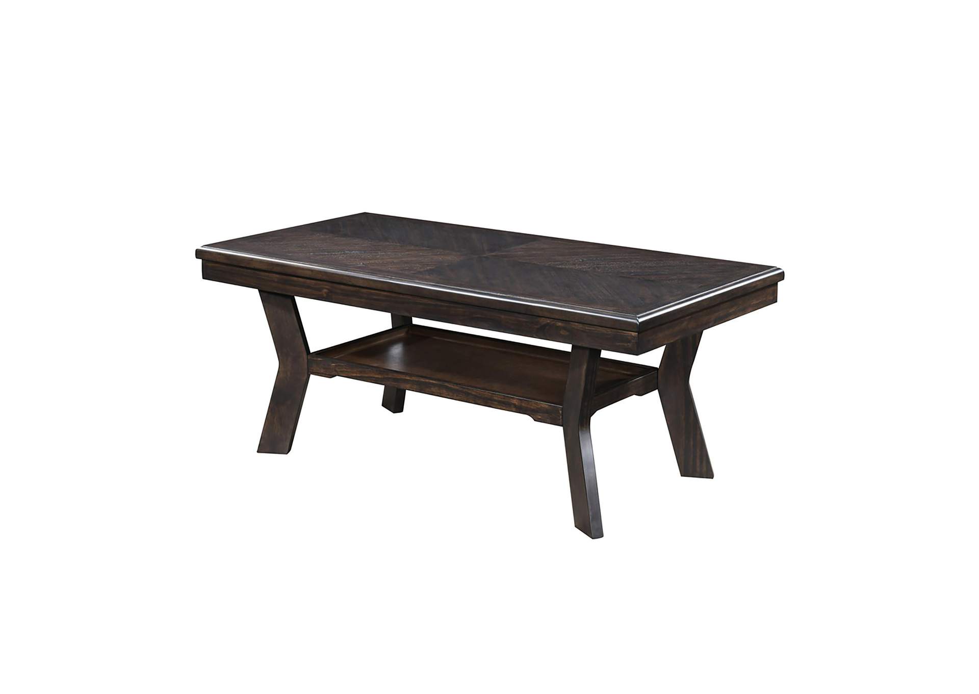GIA 3 PIECE OCCASIONAL SET - 1 COFFEE AND 2 END TABLES - BROWN image 1