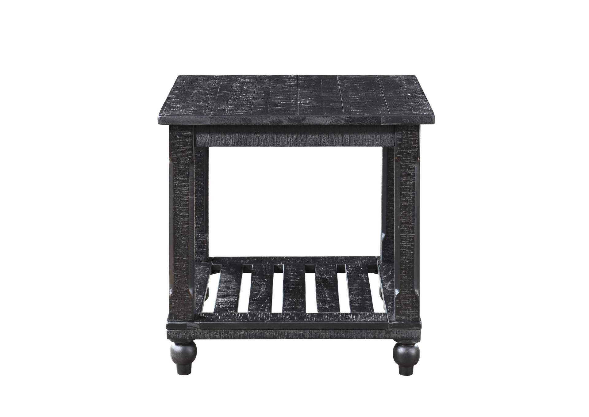 CADE 3 PIECE OCCASIONAL SET - 1 COFFEE AND 2 END TABLES - BLACK image 9