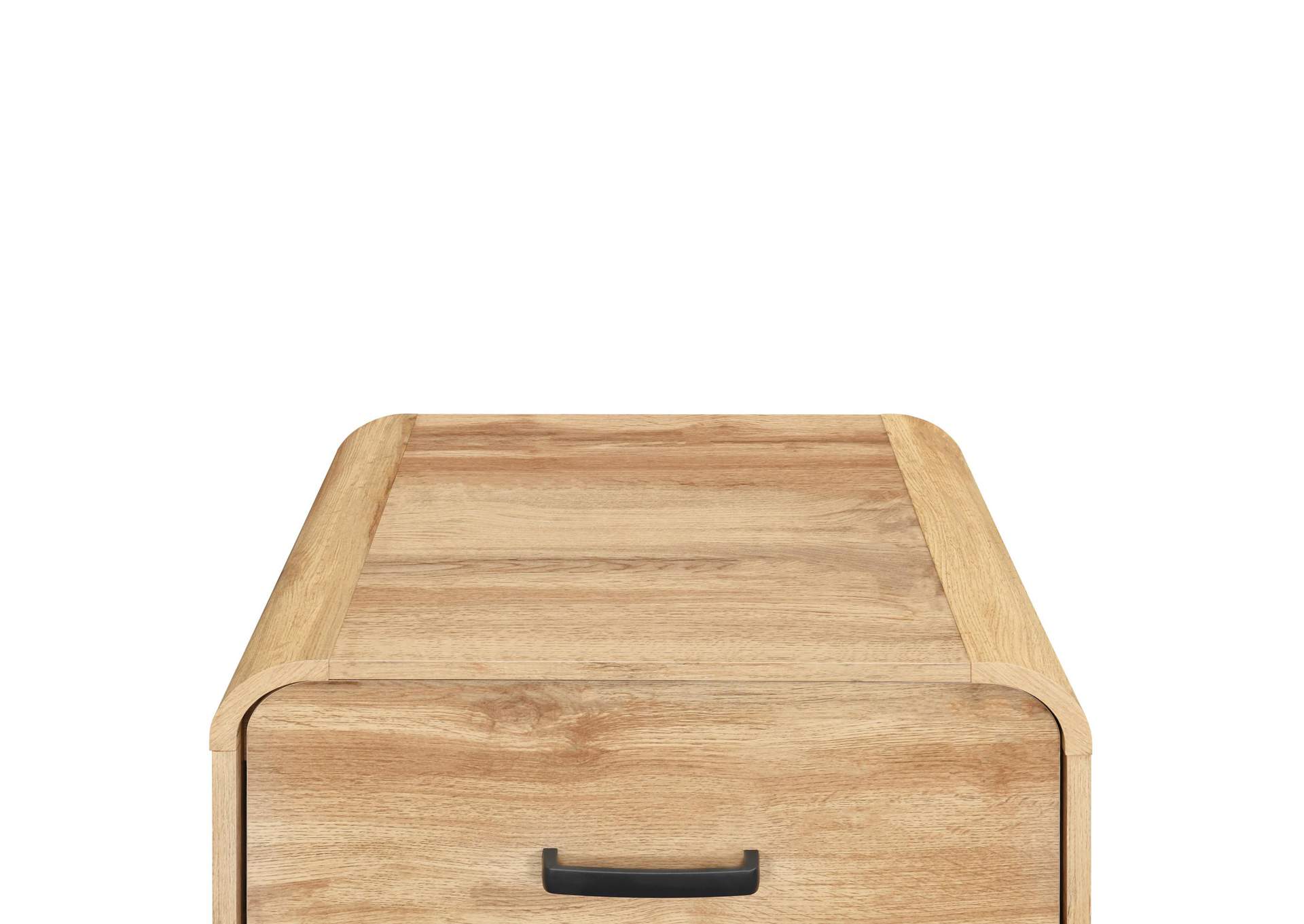 ROWAN ONE DRAWER END TABLE - BEDSIDE TABLE - NATURAL image 9