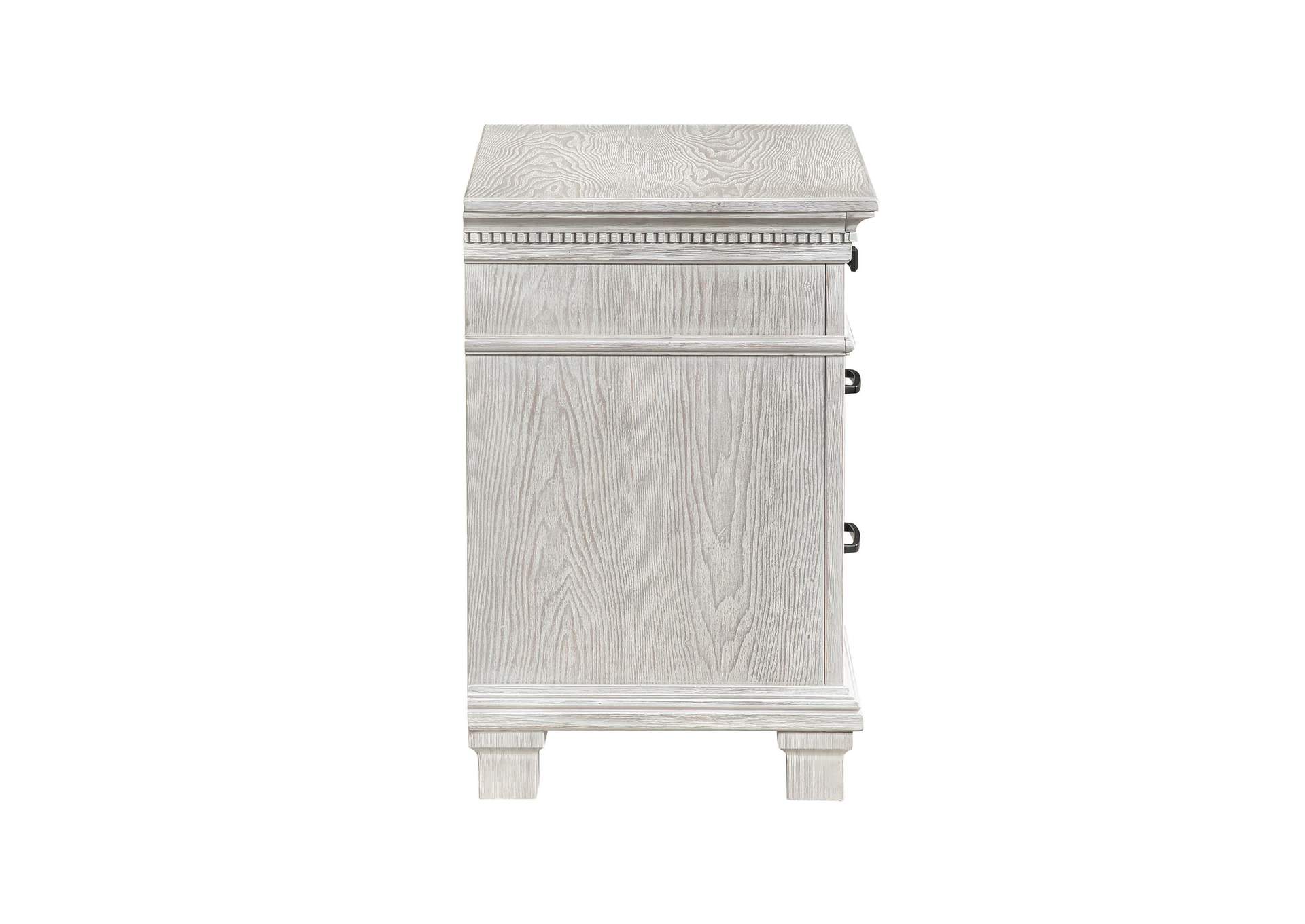 SILVER SANDS NIGHTSTAND - GRAY image 5