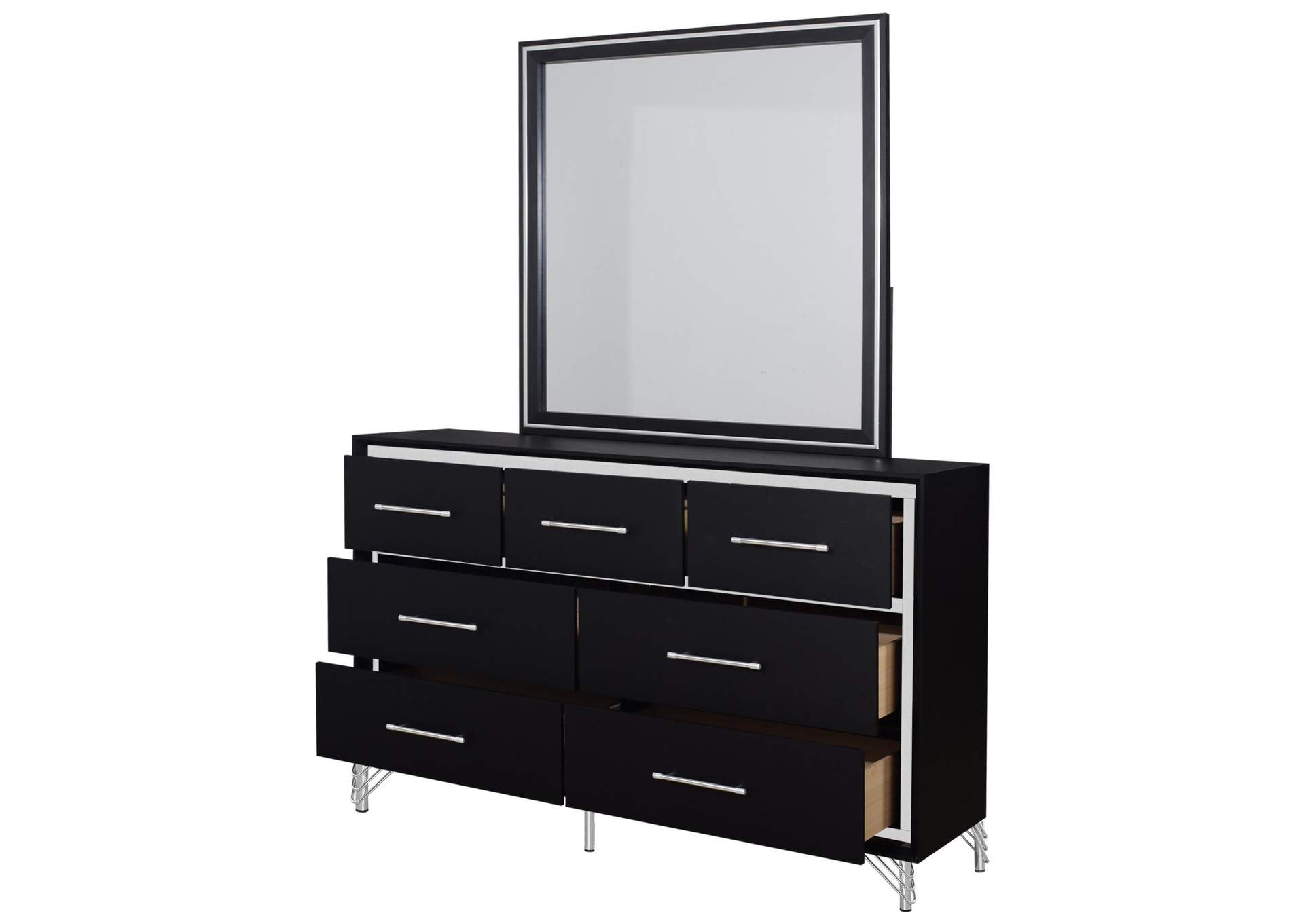 AVA MIRROR - EBONY image 4