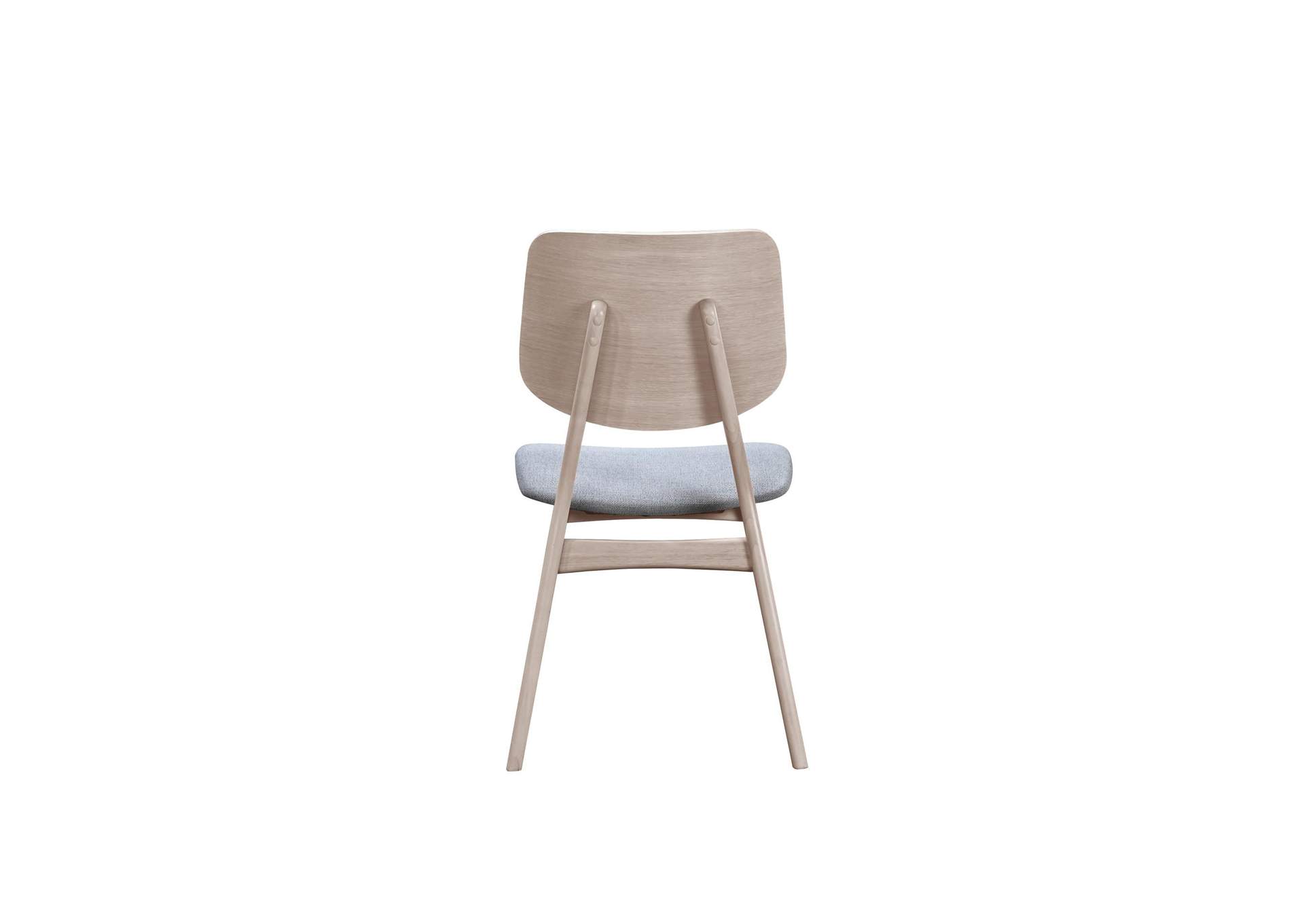 OSCAR WOOD BACK CHAIR - WHITE ASH image 5