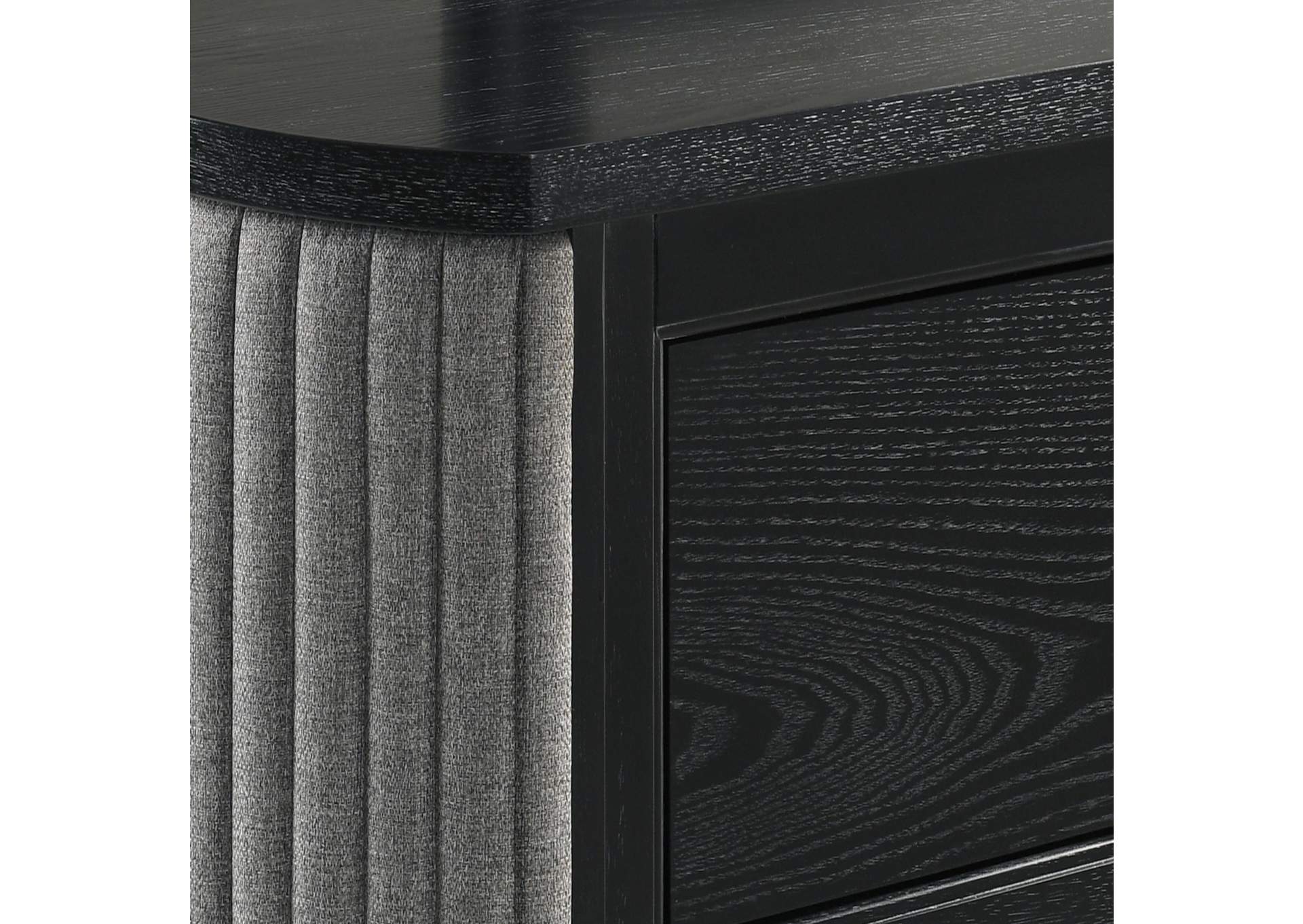 SKYLINE 2 DRAWER NIGHTSTAND - ONYX image 7