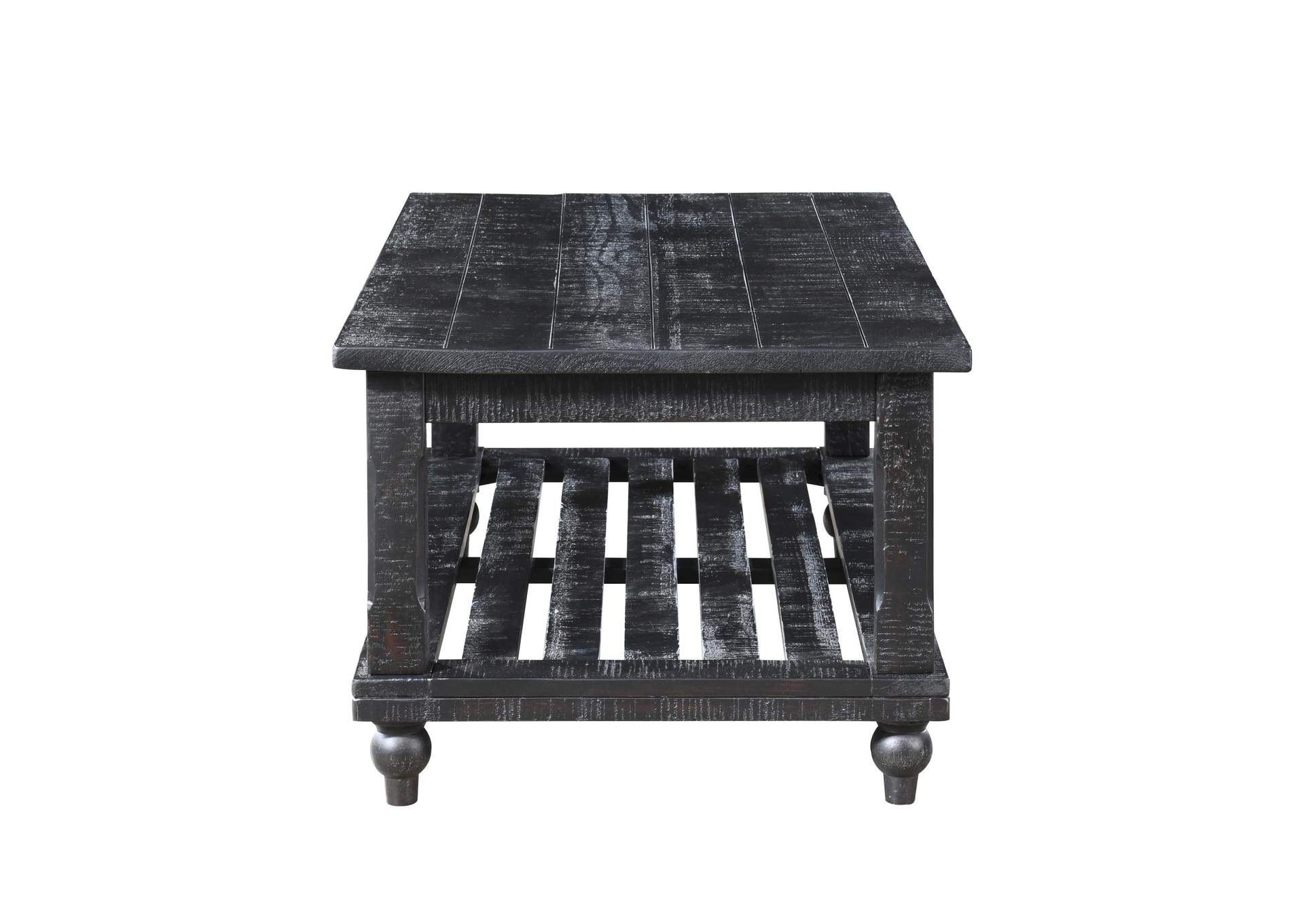 CADE 3 PIECE OCCASIONAL SET - 1 COFFEE AND 2 END TABLES - BLACK image 4