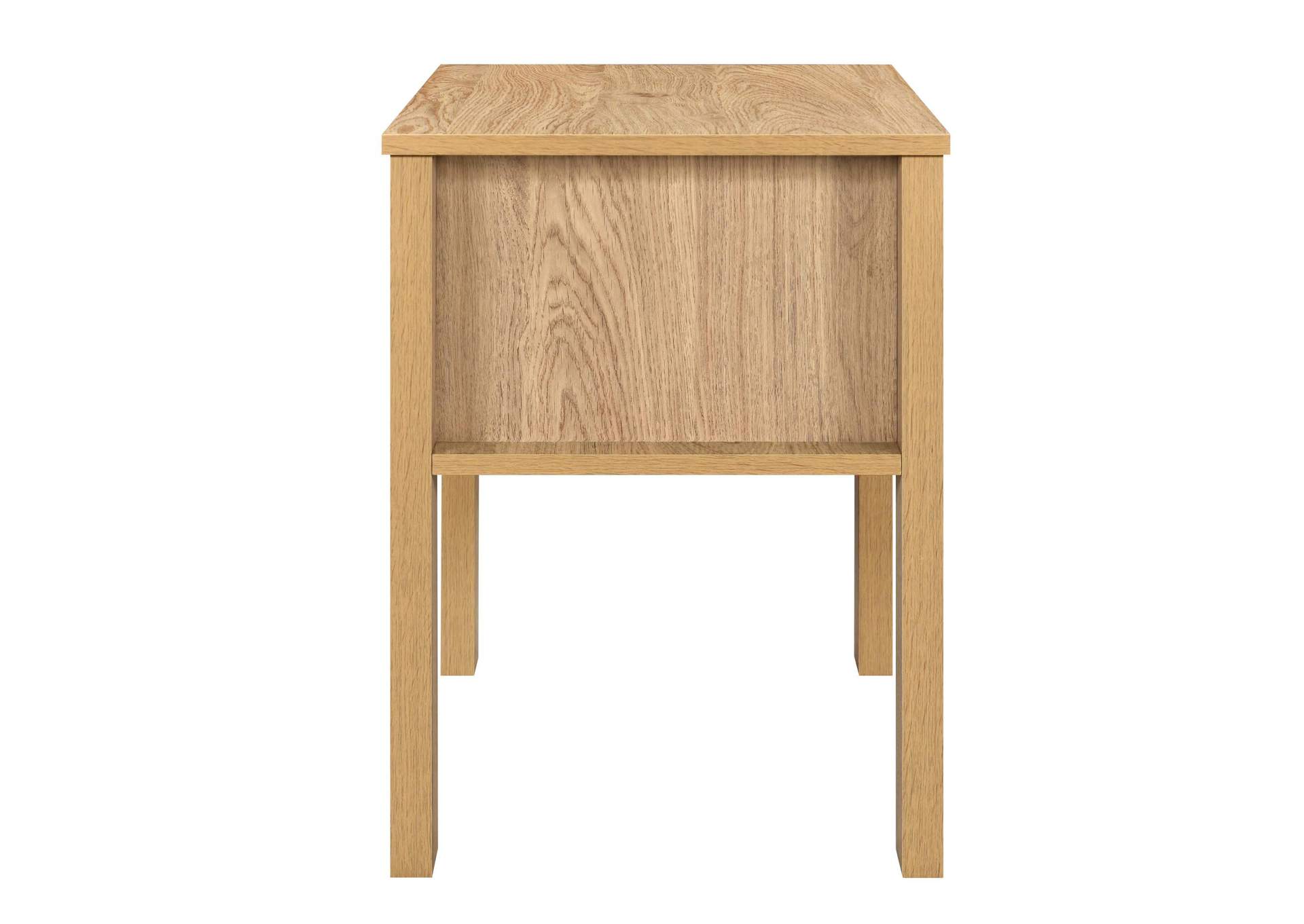 THAYER ONE DRAWER END TABLE - BEDSIDE TABLE - NATURAL image 4