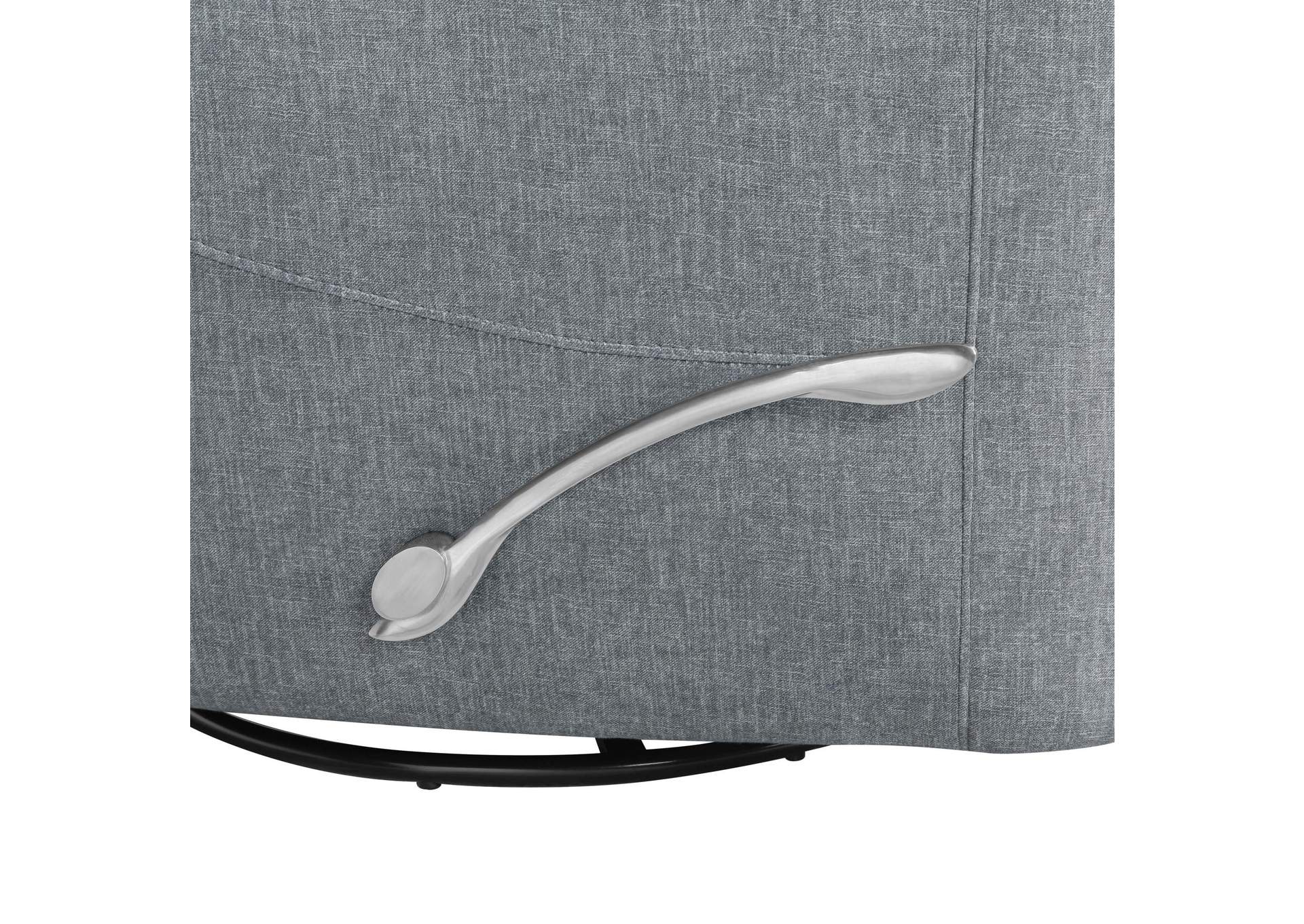 TAKAMI SWIVEL RECLINER - GRANITE POLY image 6