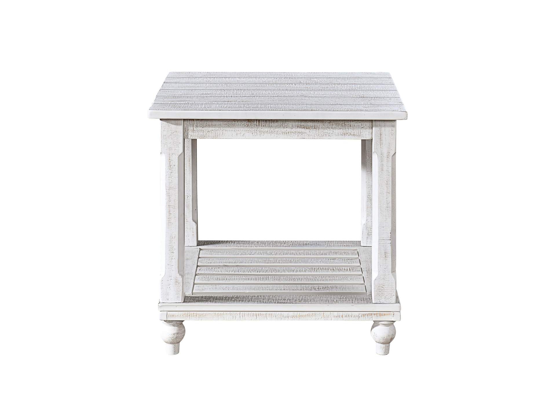 CADE 3 PIECE OCCASIONAL SET - 1 COFFEE AND 2 END TABLES - WHITE image 8