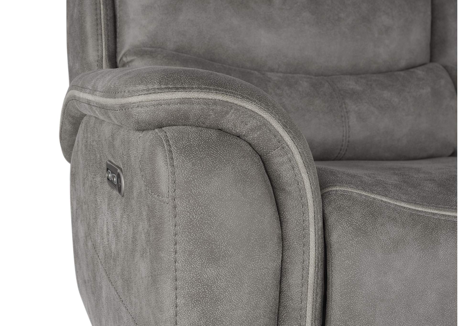 KAMARI POWER - 2 PIECE SET POWER HEAD REST AND FOOT REST SOFA - LOVE