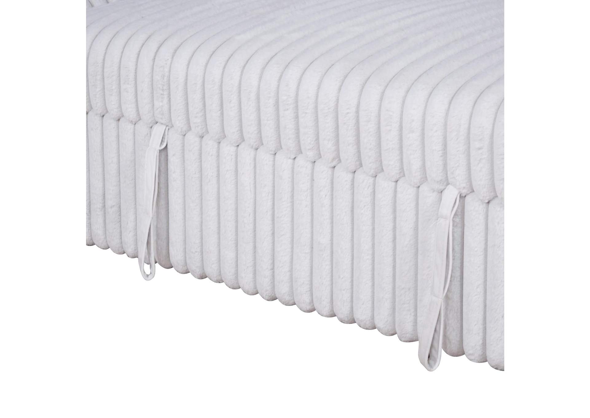 BLISS LOVESEAT WITH PULL OUT BED - MIST GRAY image 4