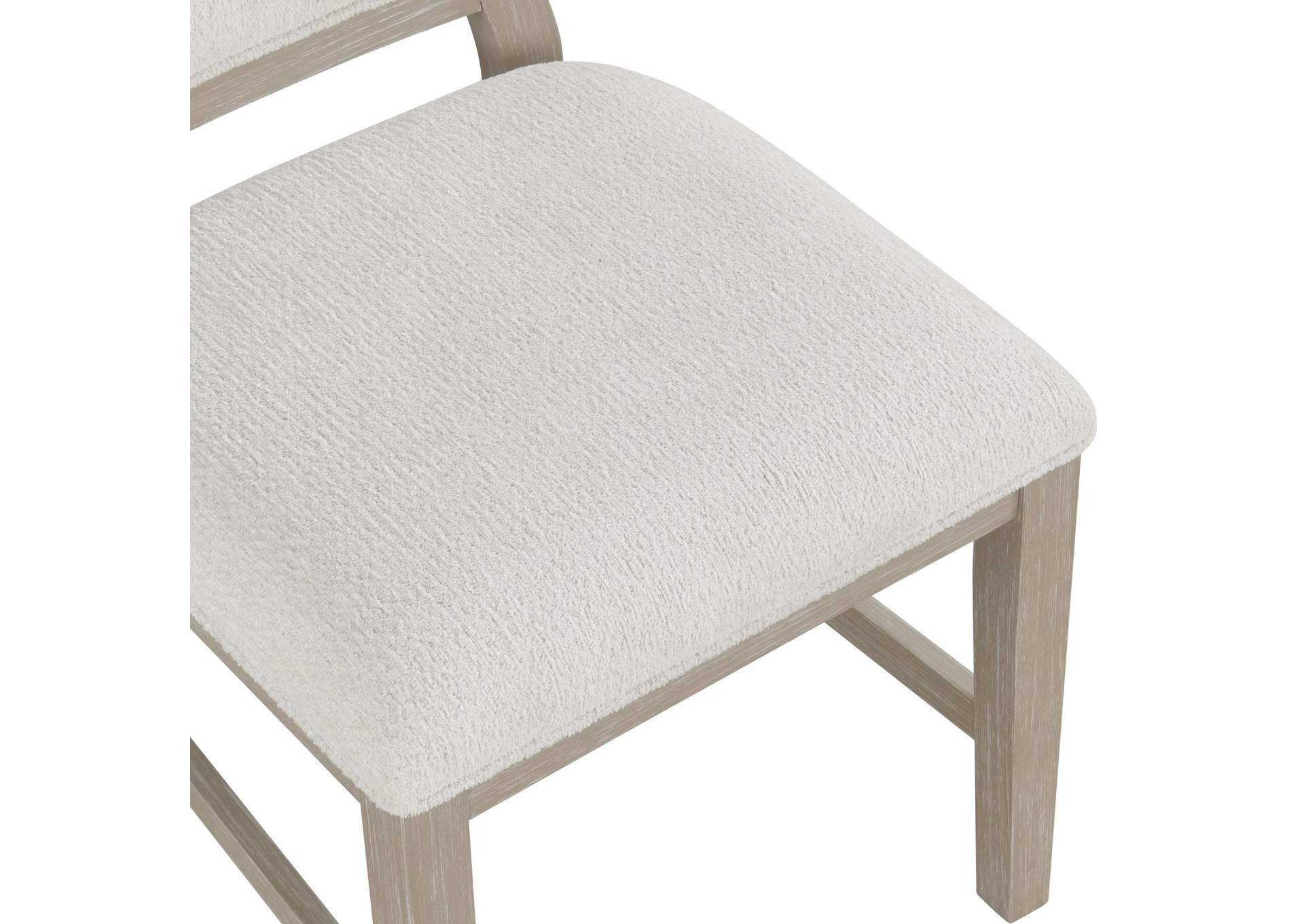 GWENDOLYN DINING SIDE CHAIR - 2 PER CARTON - CERUSED TAUPE image 6