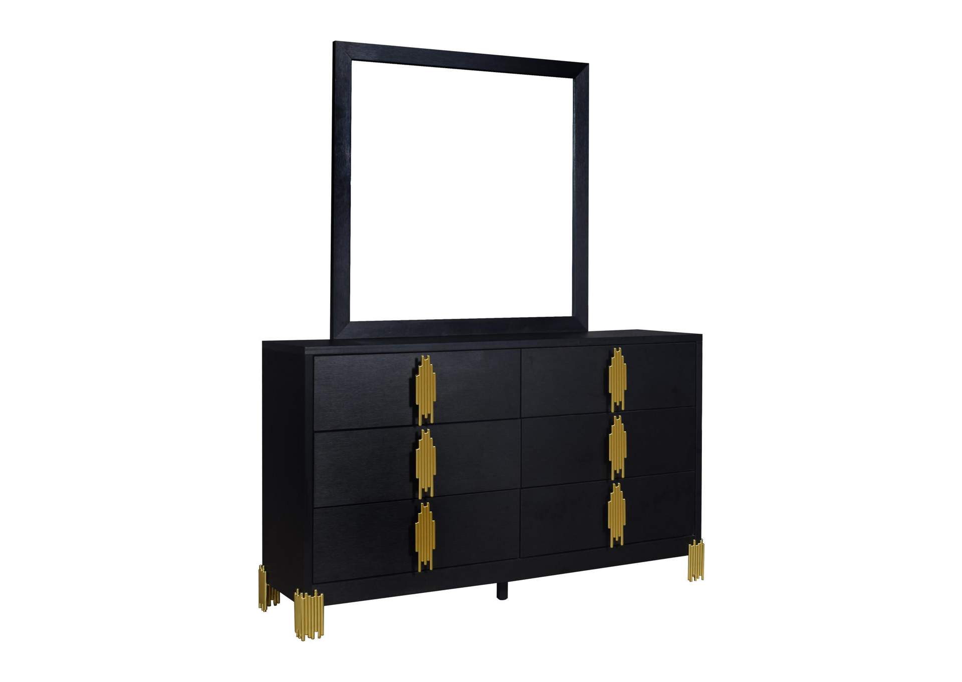 EMPIRE MIRROR - BLACK image 1