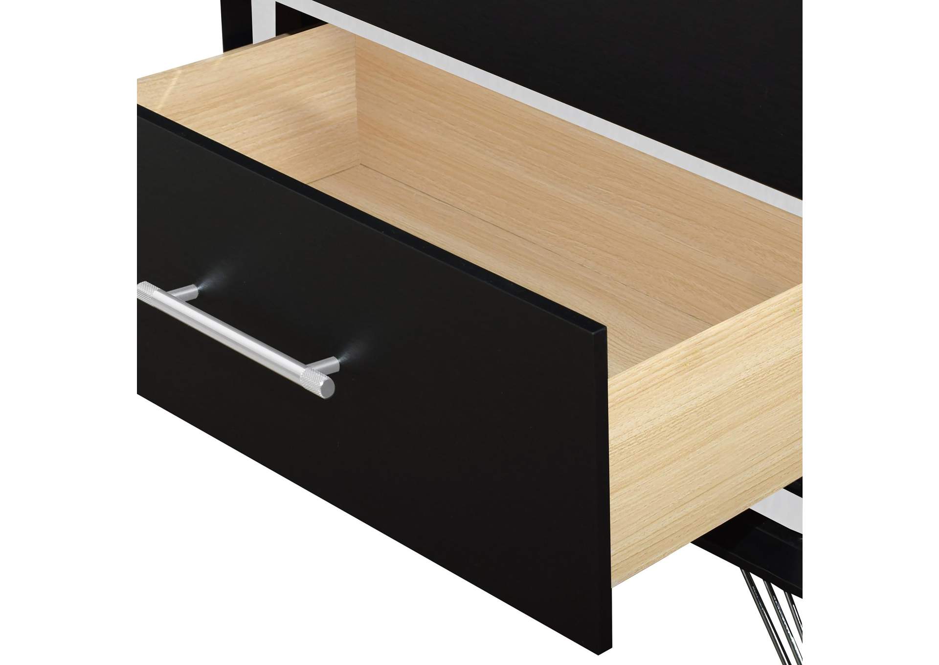 AVA 5 DRAWER CHEST - EBONY image 6