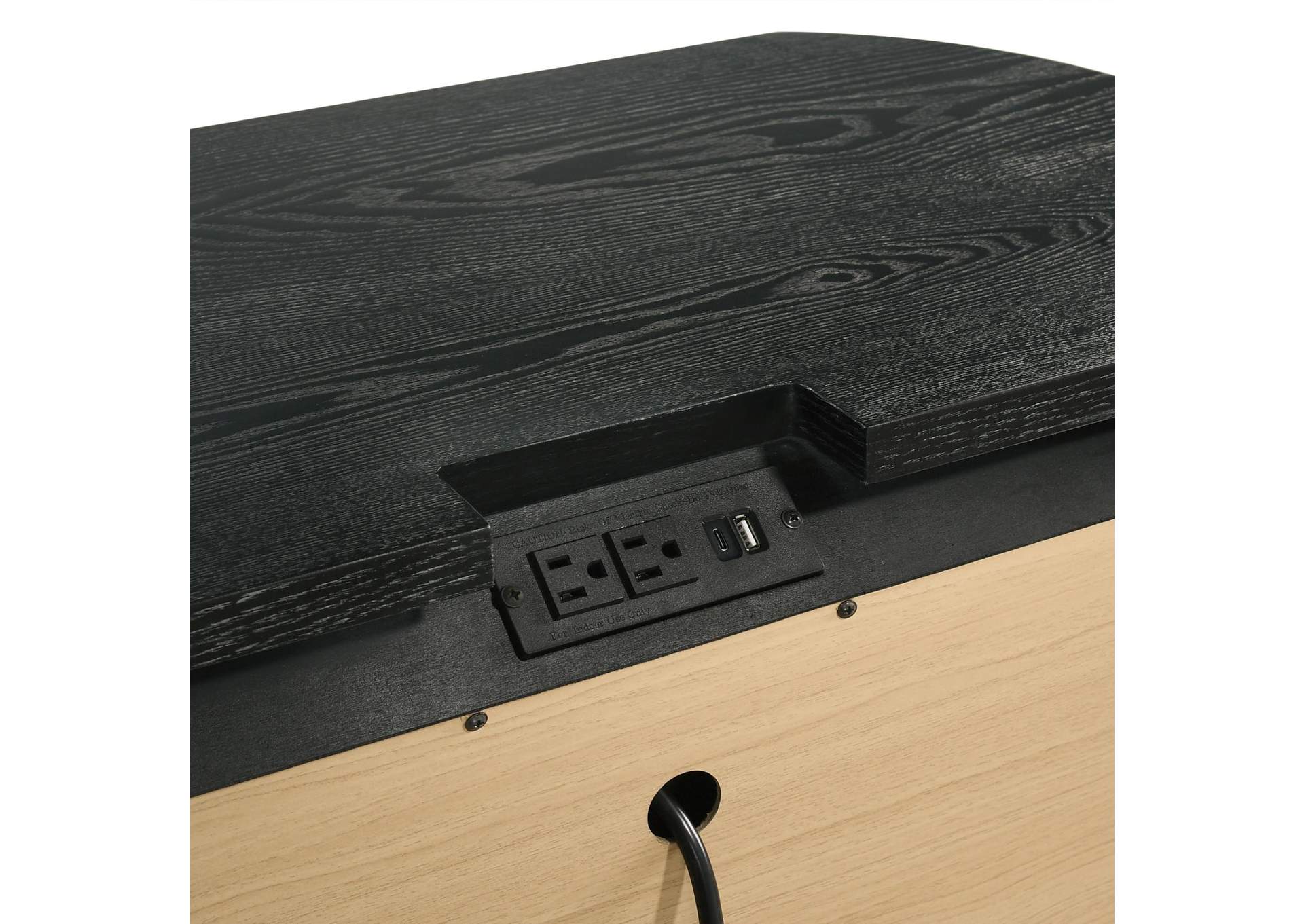 SKYLINE 2 DRAWER NIGHTSTAND - ONYX image 8