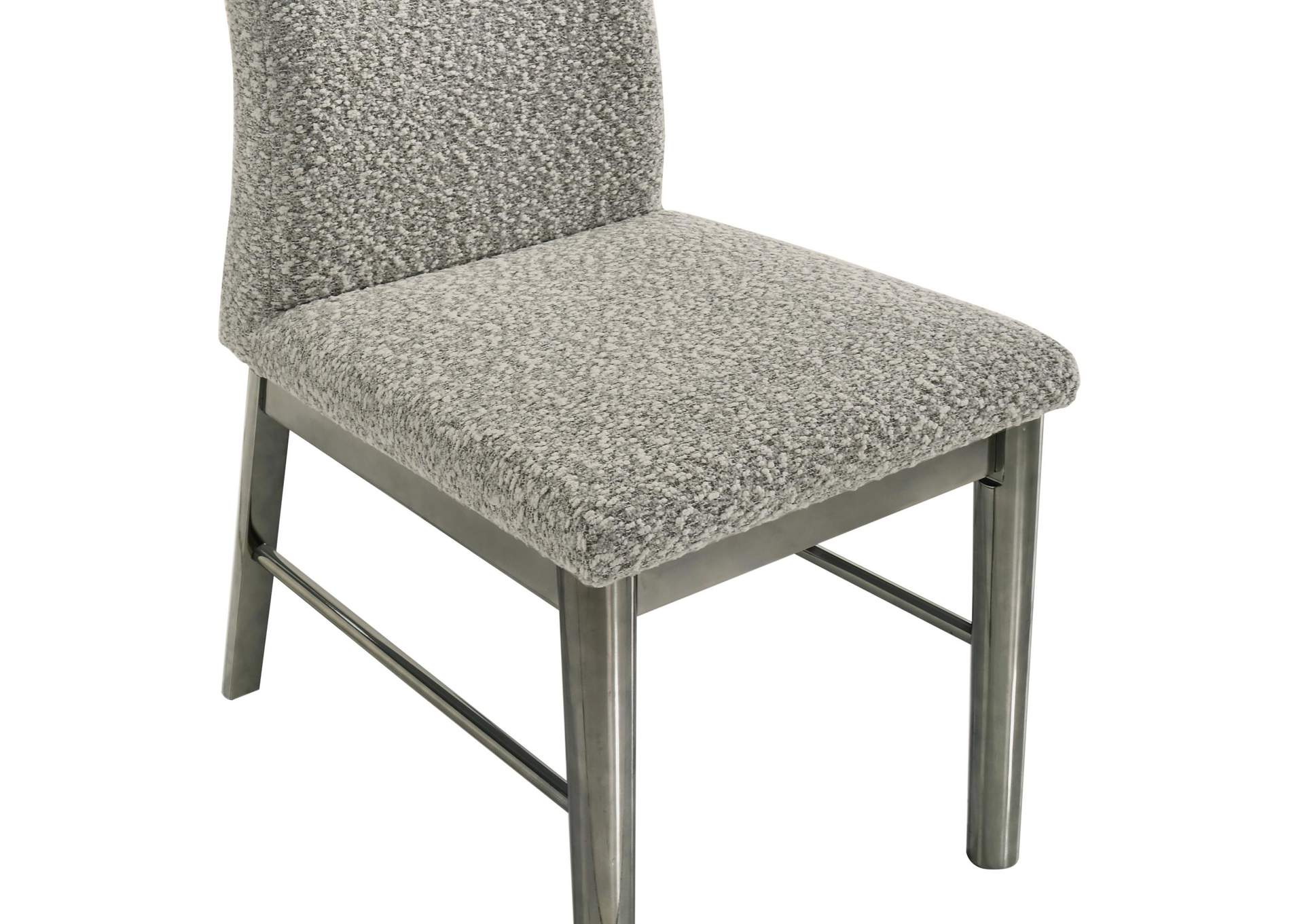 LENNOX UPHOLSTERED SIDE CHAIR - 2 PER CARTON - GRAY image 6