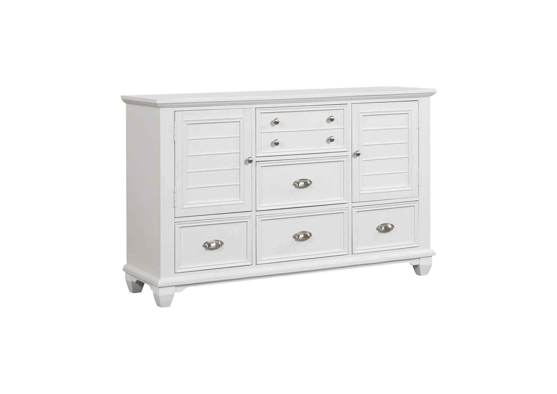 Jamestown Dresser - White