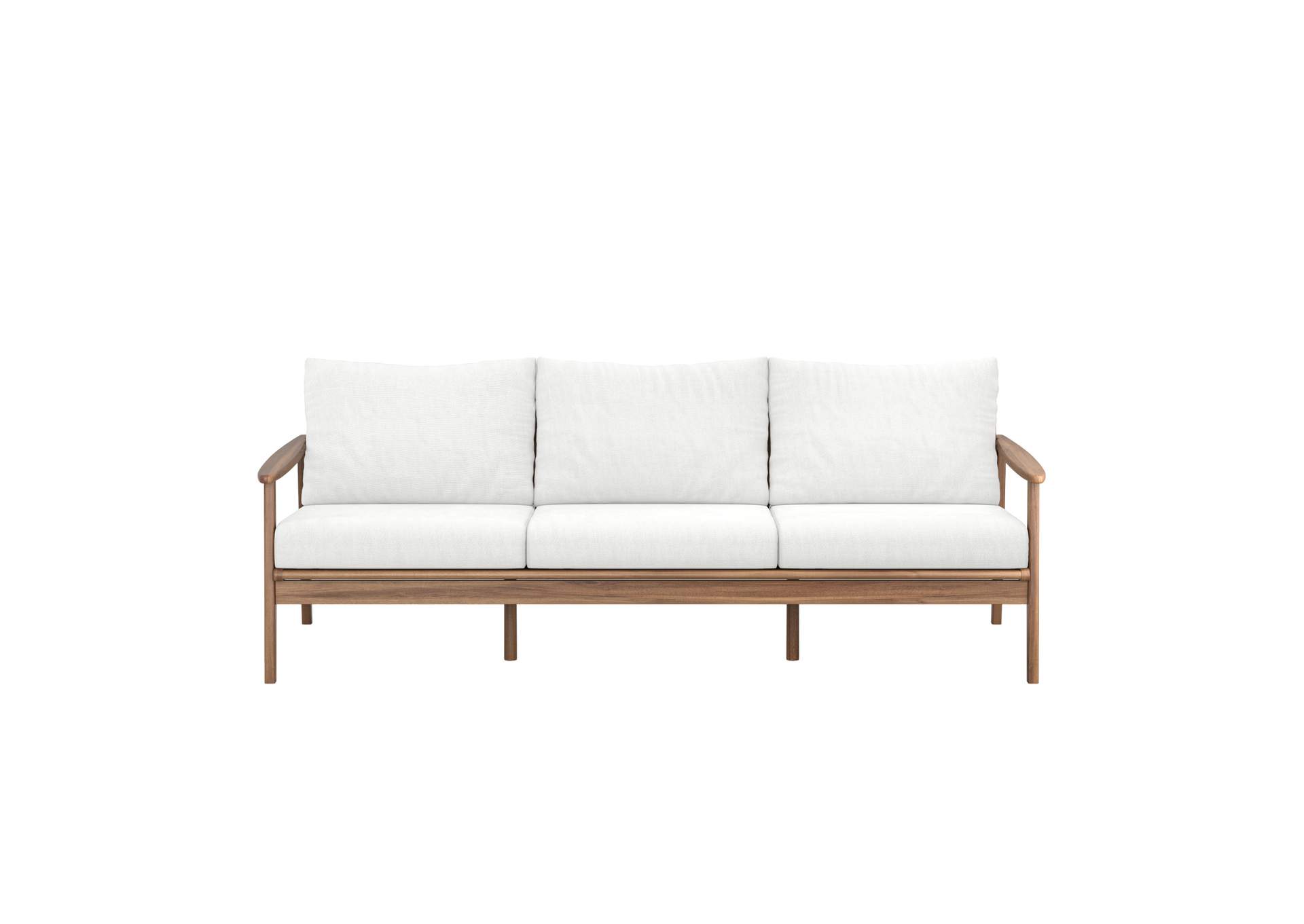 ASHTON OUTDOOR - 5 PIECE SET SET - SOFA, 2CHAIR, COFFEE AND END TABLE - NATURAL image 12