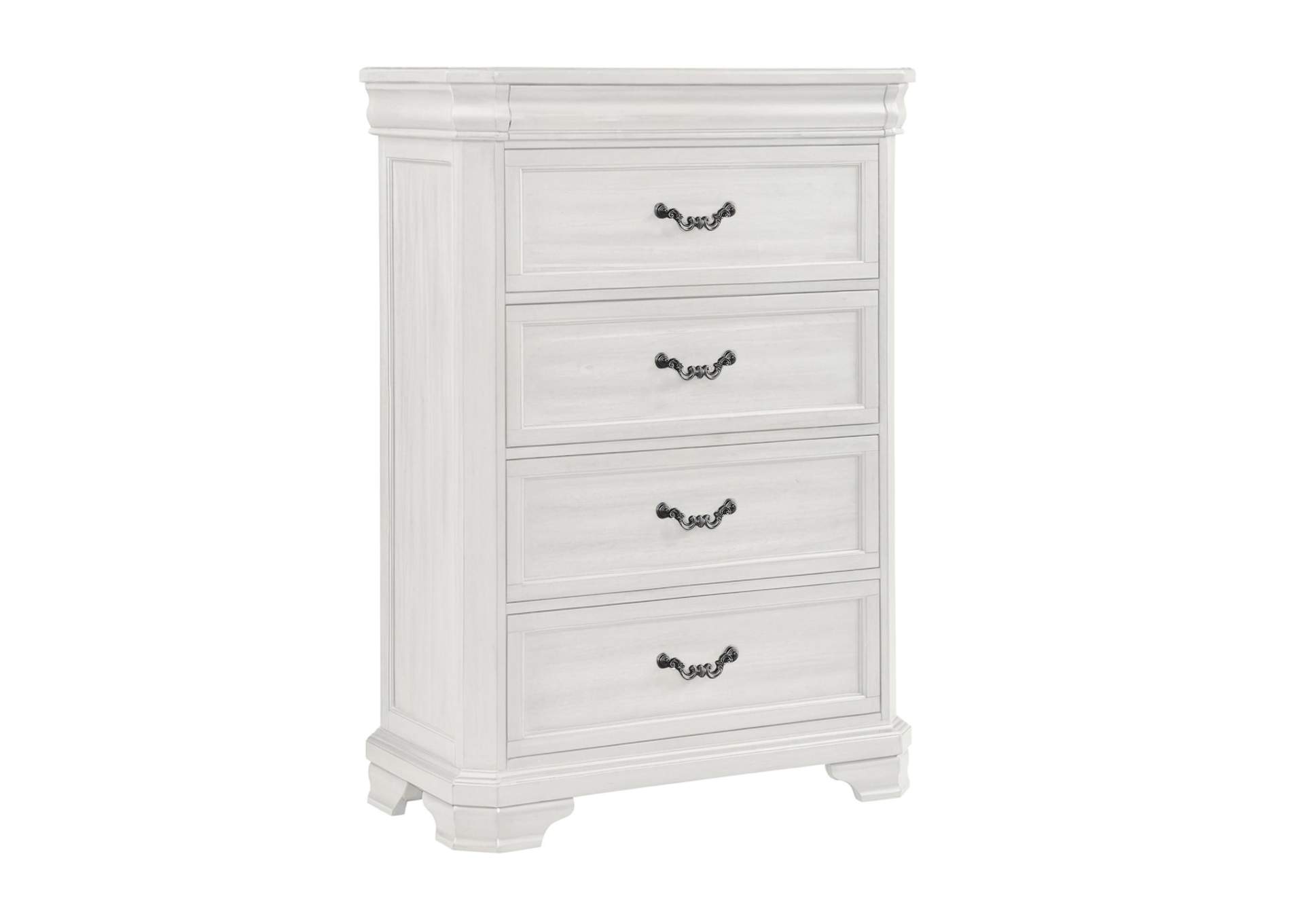 LYNDHURST CHEST - VINTAGE - WHITE image 1