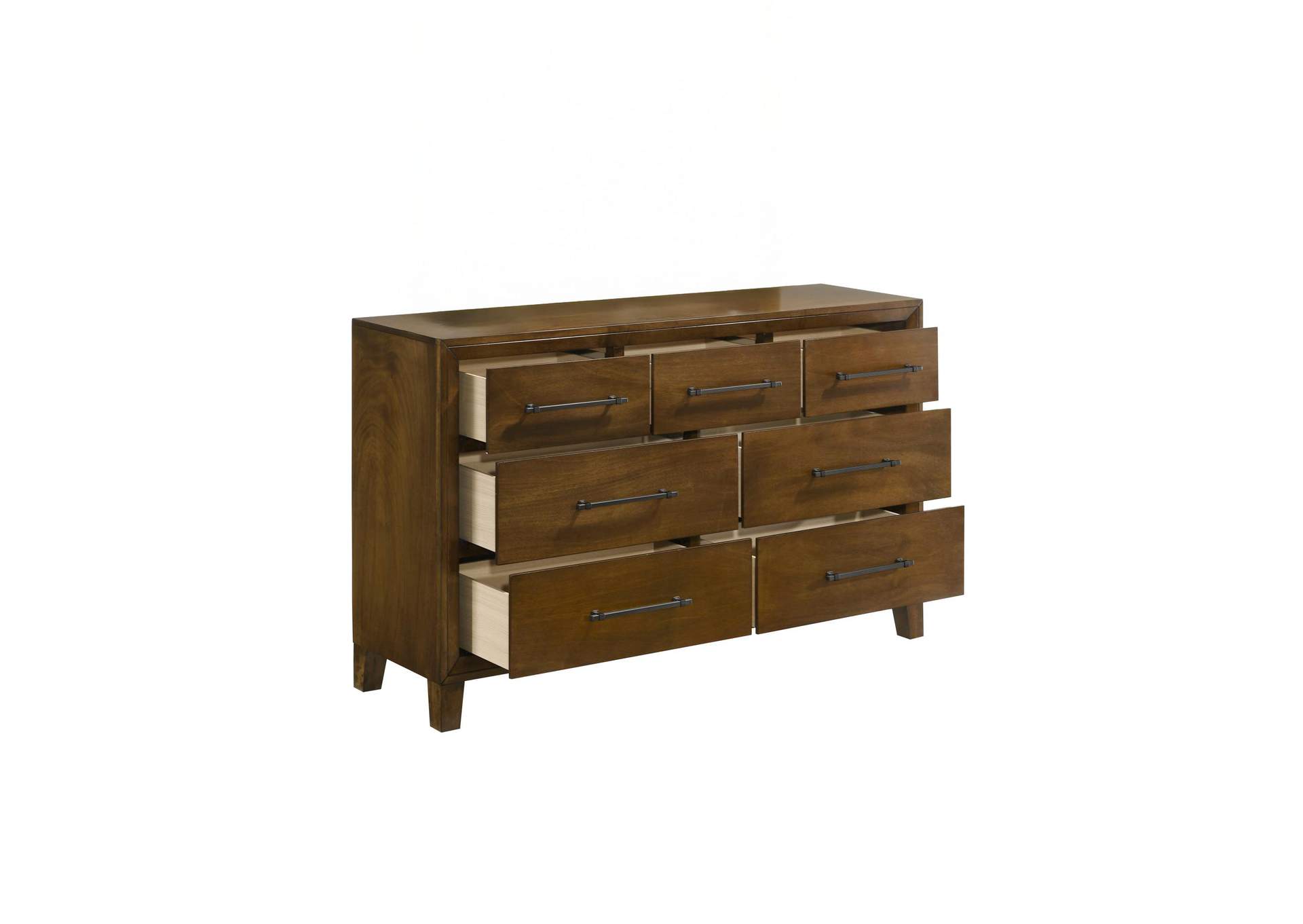 BALLARD 7 DRAWER DRESSER - WALNUT image 4
