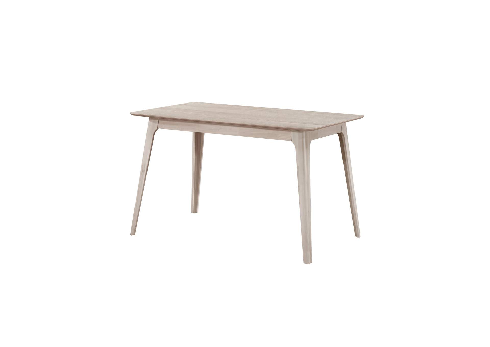 OSCAR COUNTER HEIGHT TABLE - WHITE ASH image 1