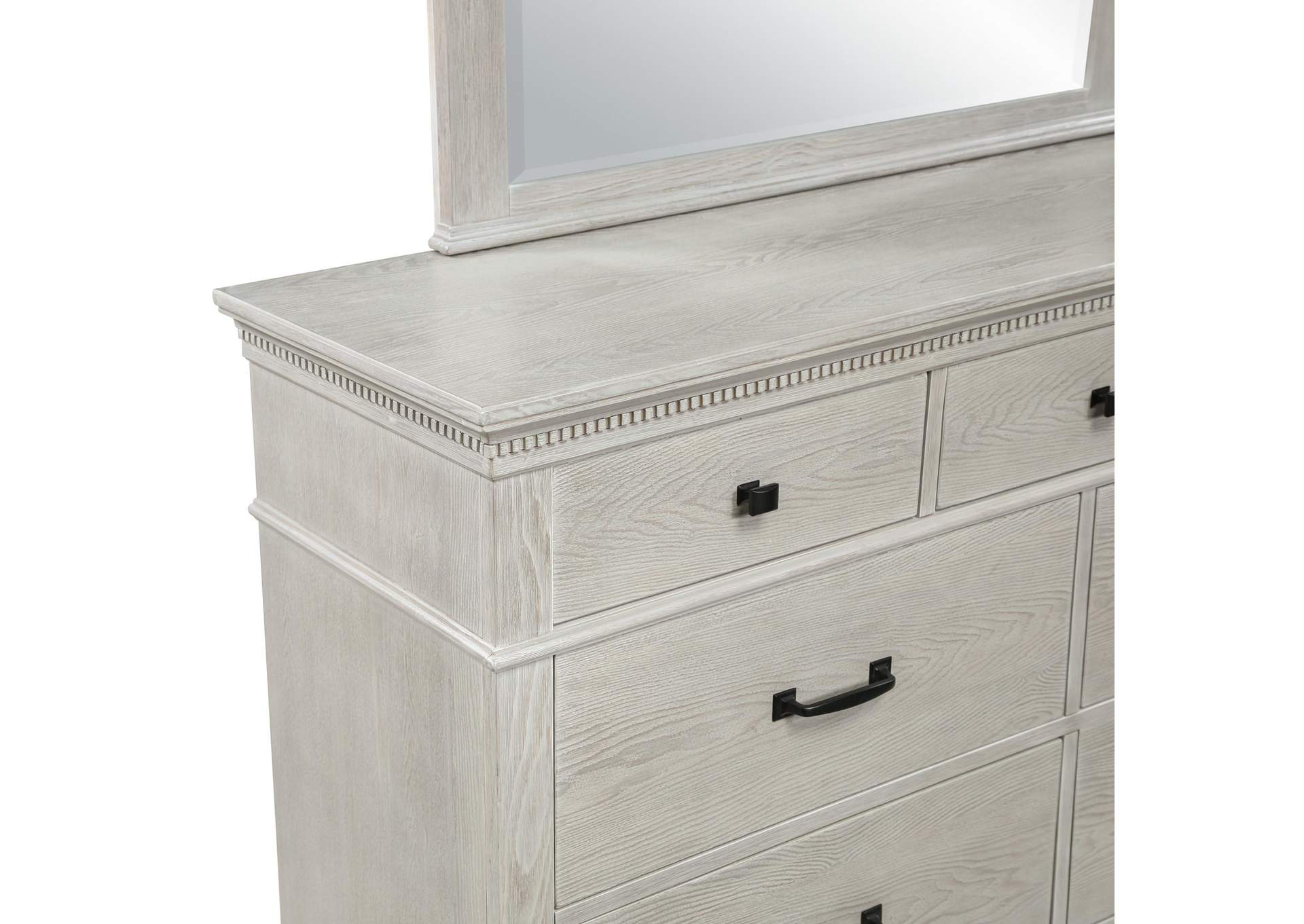 SILVER SANDS MIRROR - GRAY image 7