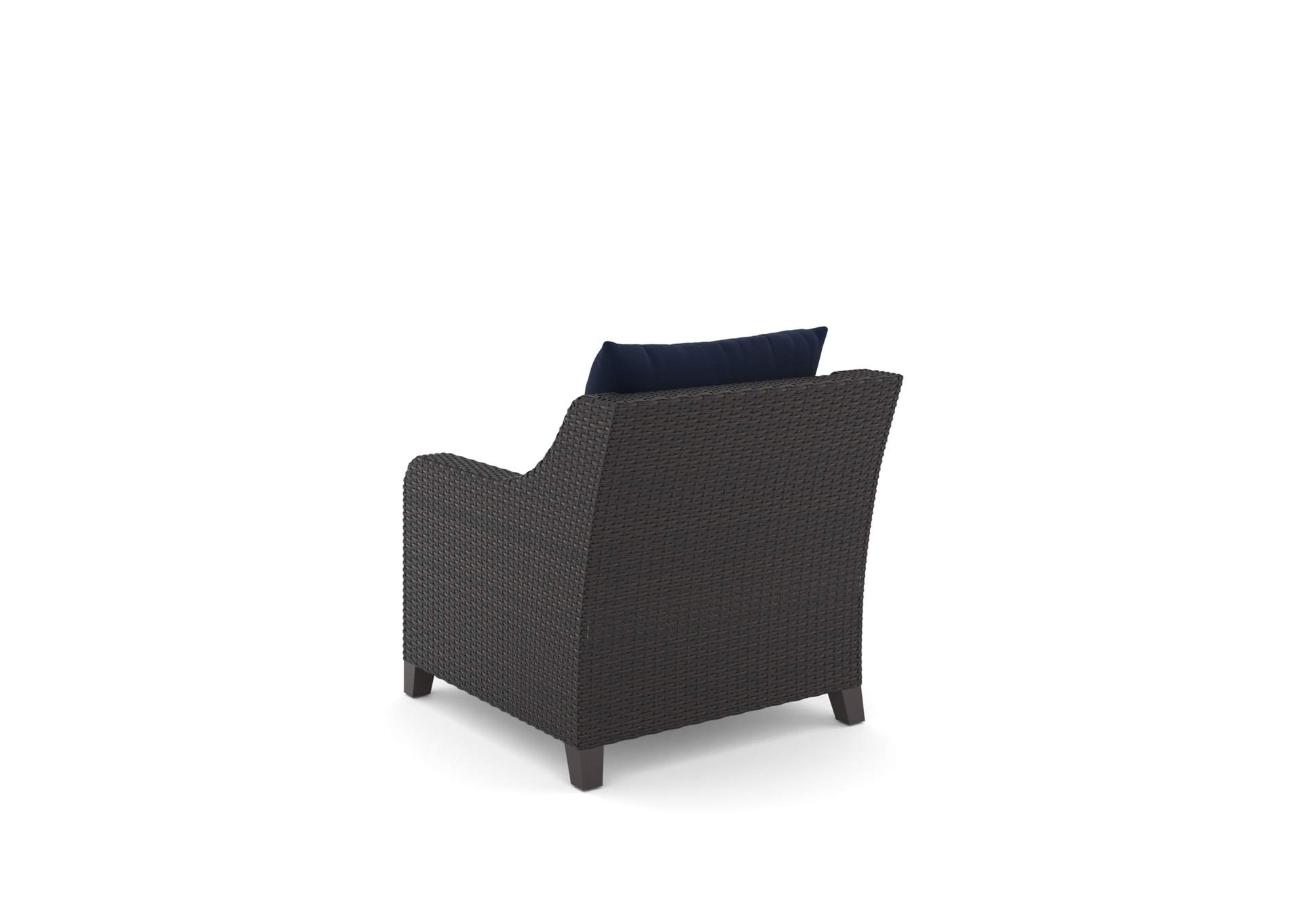 Skye 6 Piece Set - Sofa, 2 Chairs, 2 Ottoman, Coffee Table - Blue