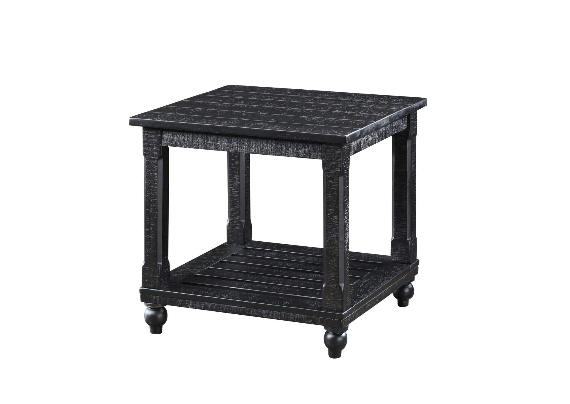 CADE 3 PIECE OCCASIONAL SET - 1 COFFEE AND 2 END TABLES - BLACK image 7