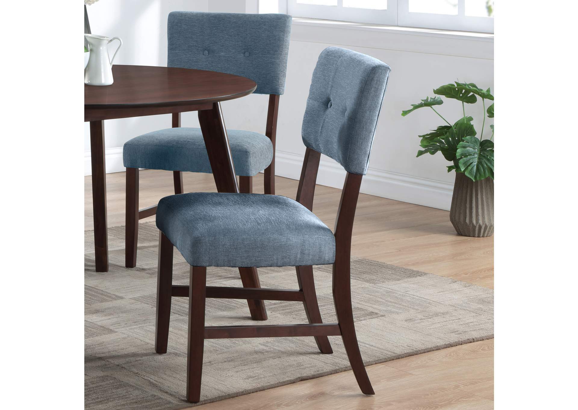 TIOGA BLUE DINING CHAIR - 2 PER CARTON image 1
