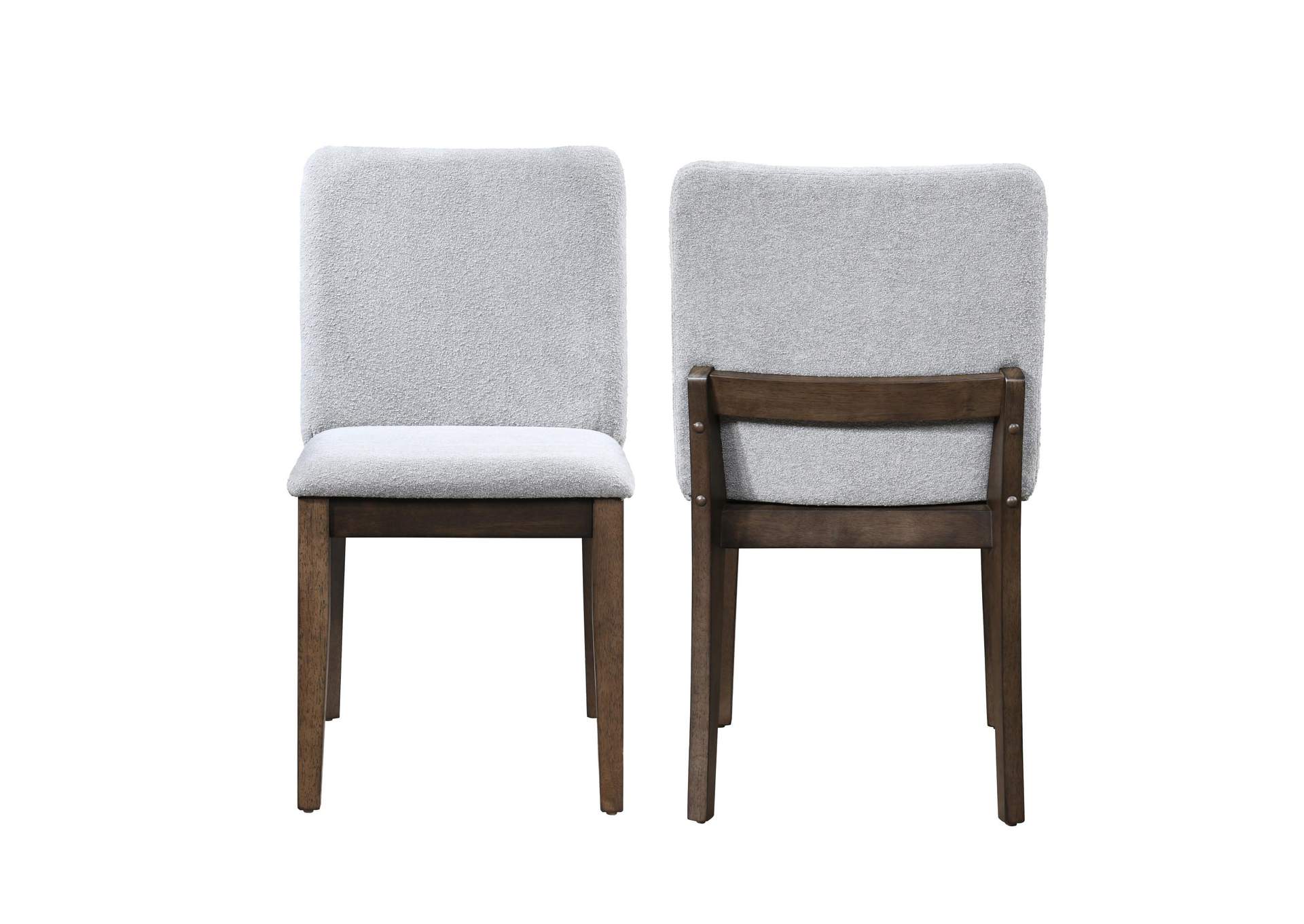 KODY UPHOLSTERED DINING CHAIR - 2 PER CARTON - STONE - GRAY image 7