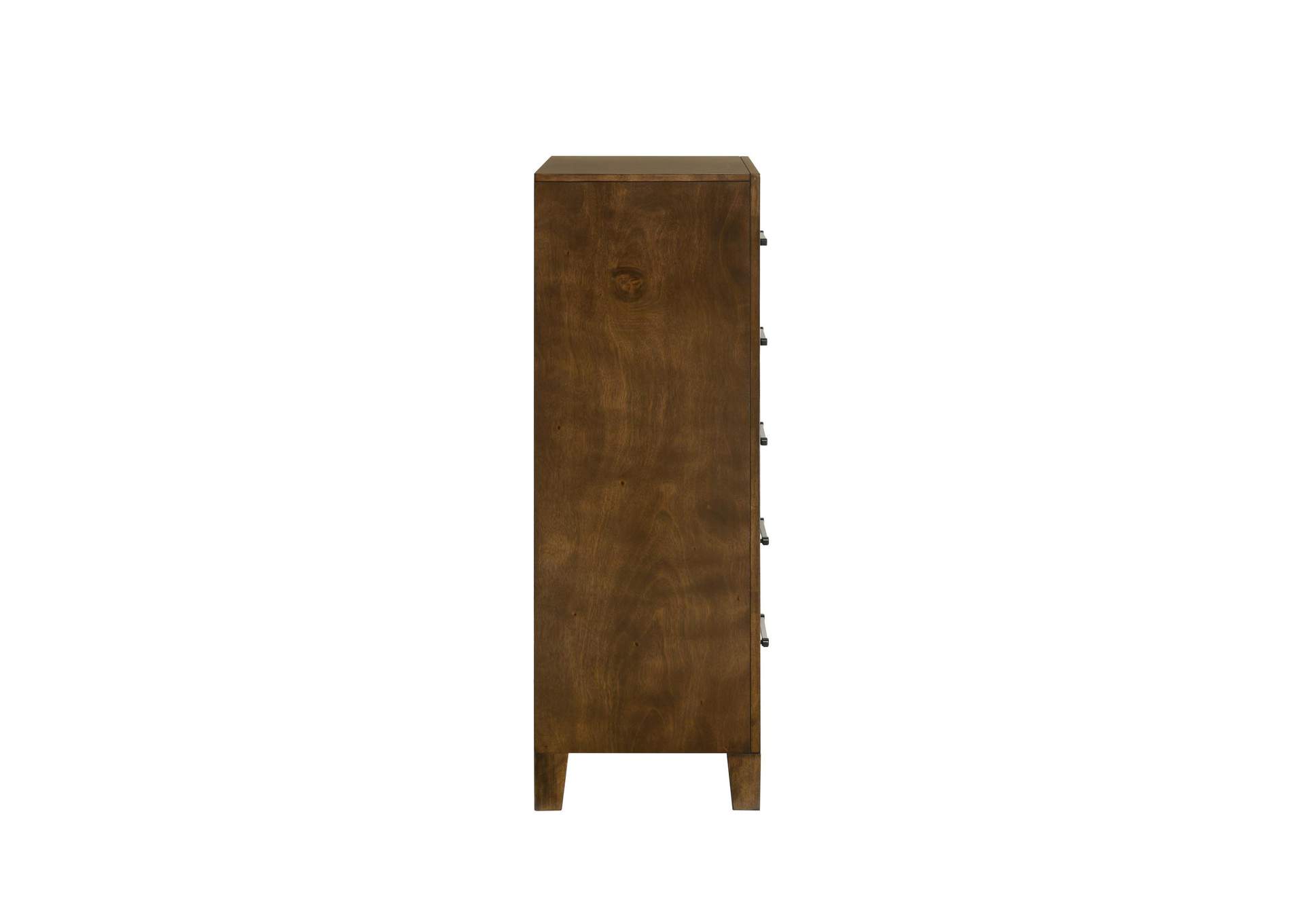 BALLARD 5 DRAWER CHEST - WALNUT image 5