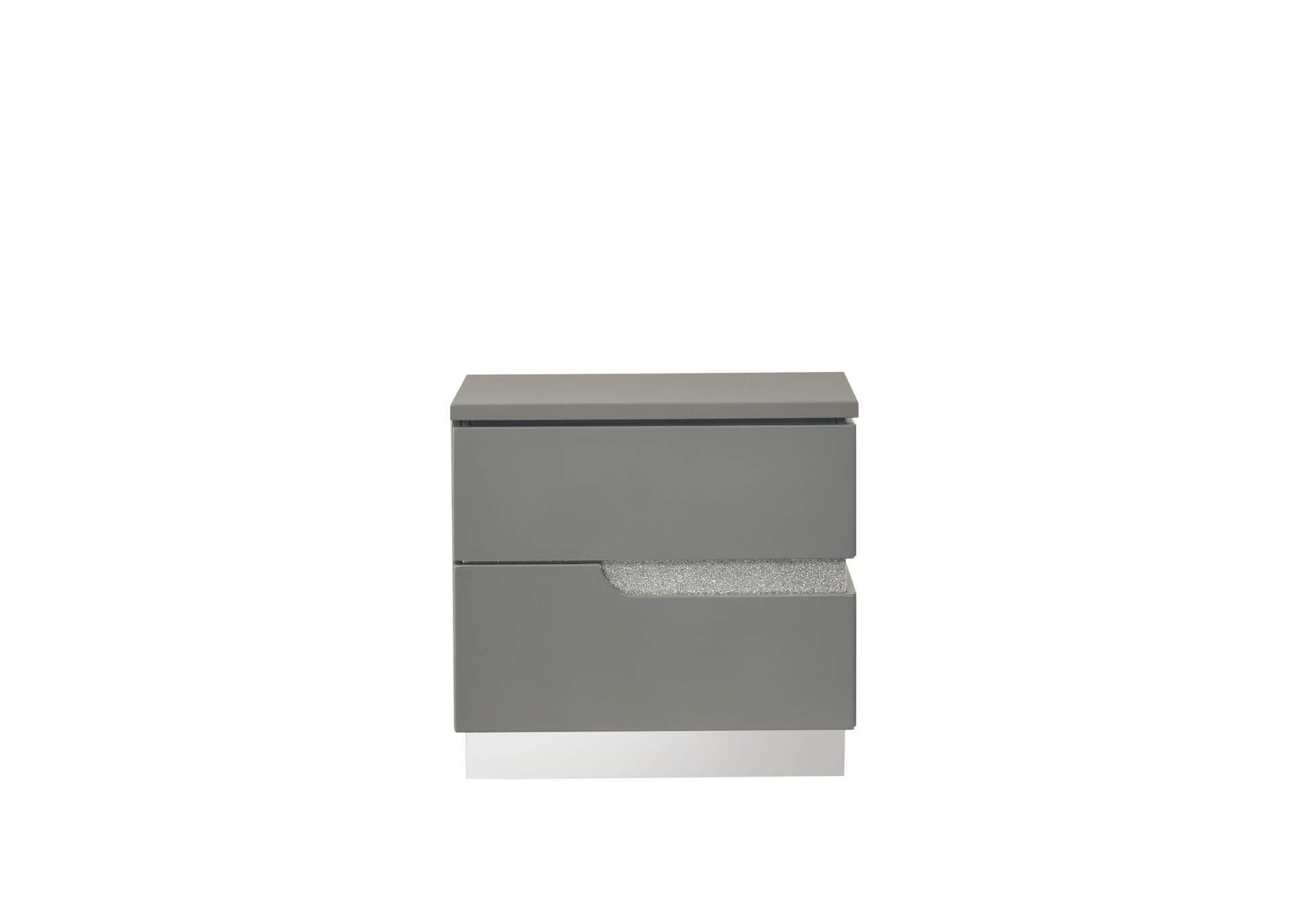 Paradox Nightstand - Gray