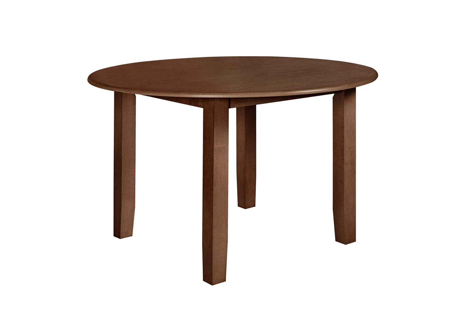 Pascal 47" Round Dining Table - Walnut