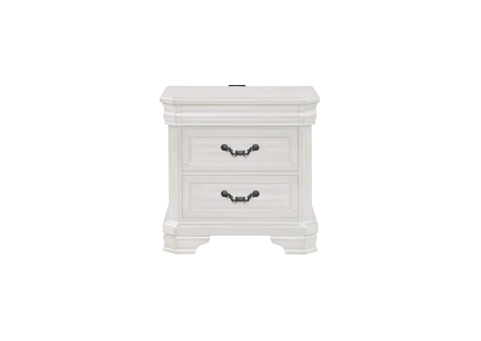 LYNDHURST NIGHTSTAND - VINTAGE - WHITE image 3