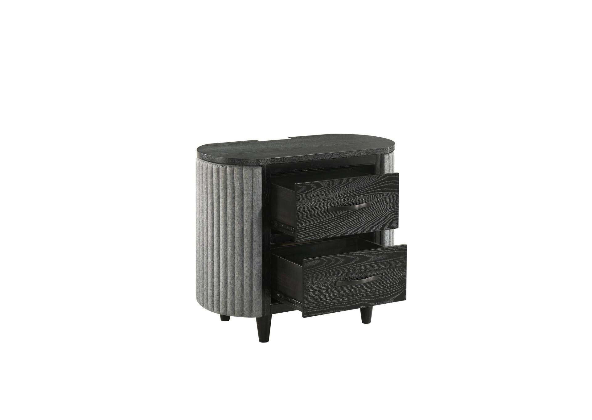 SKYLINE 2 DRAWER NIGHTSTAND - ONYX image 4