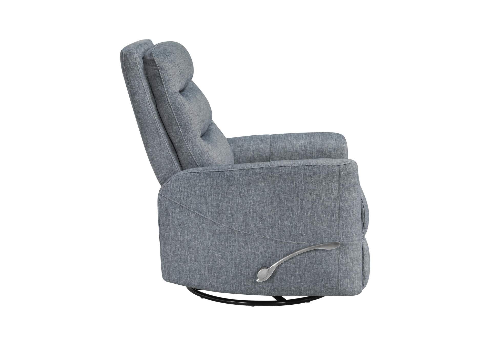 TAKAMI SWIVEL RECLINER - GRANITE POLY image 5