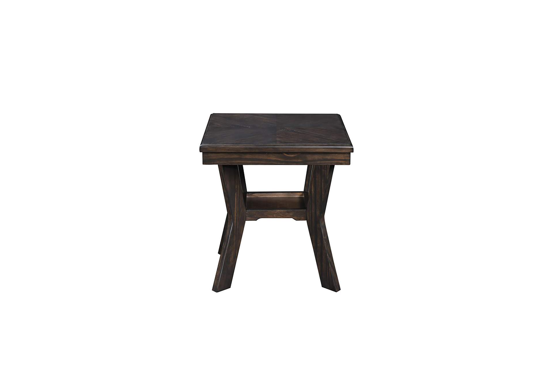 GIA 3 PIECE OCCASIONAL SET - 1 COFFEE AND 2 END TABLES - BROWN image 7