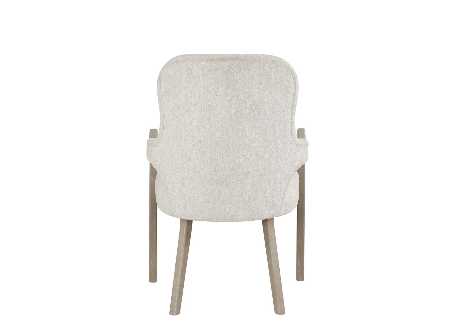 GWENDOLYN UPHOLSTERED ARM CHAIR - 2 PER CARTON - CERUSED TAUPE image 5
