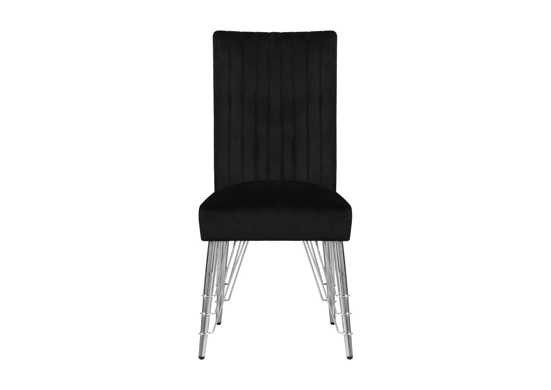 AVA DINING CHAIR - 2 PER CARTON - BLACK image 3