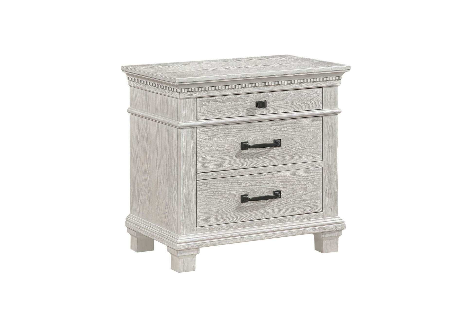 SILVER SANDS NIGHTSTAND - GRAY image 1