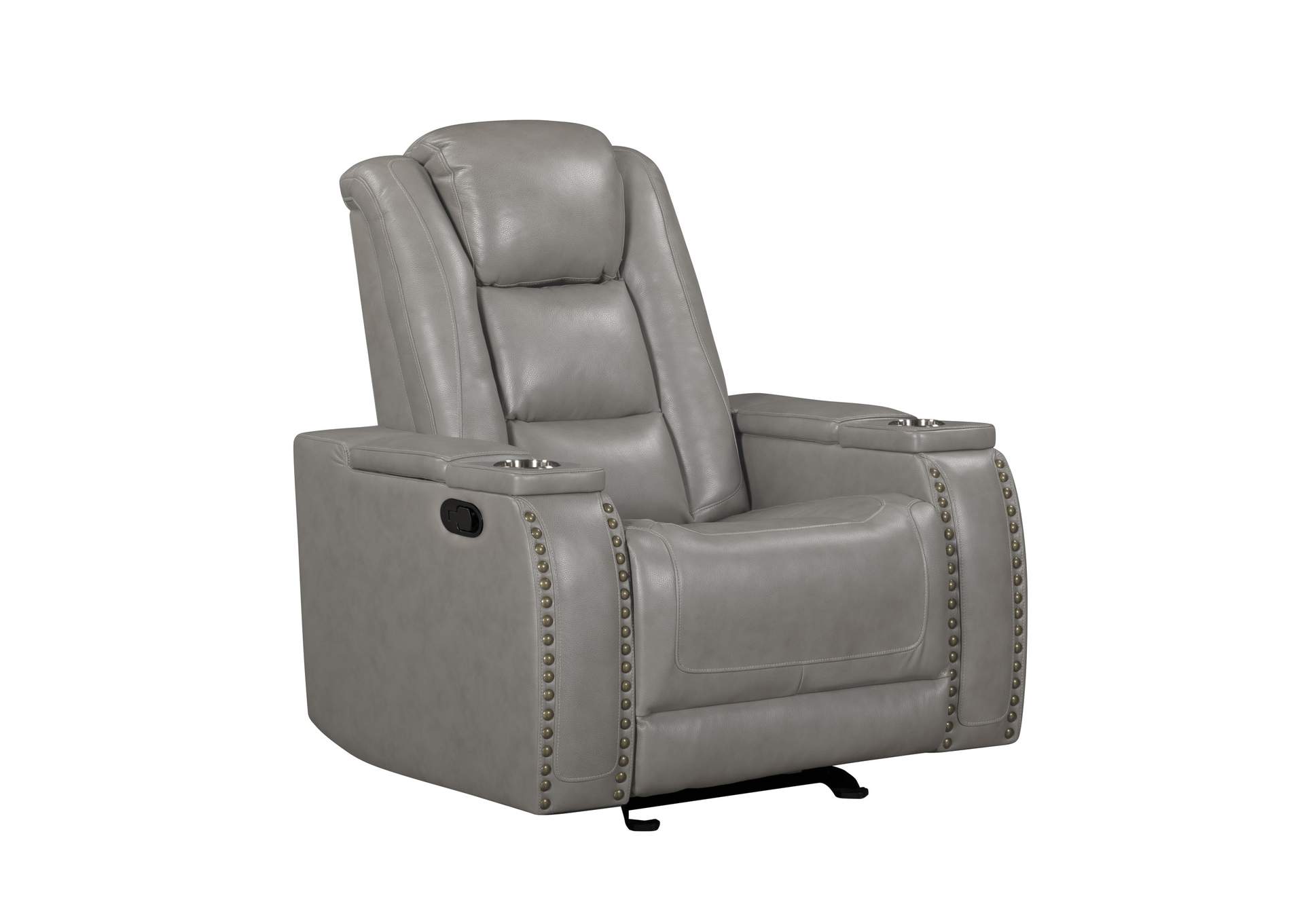 BRECKENRIDGE II GLIDER RECLINER - LIGHT - GRAY
