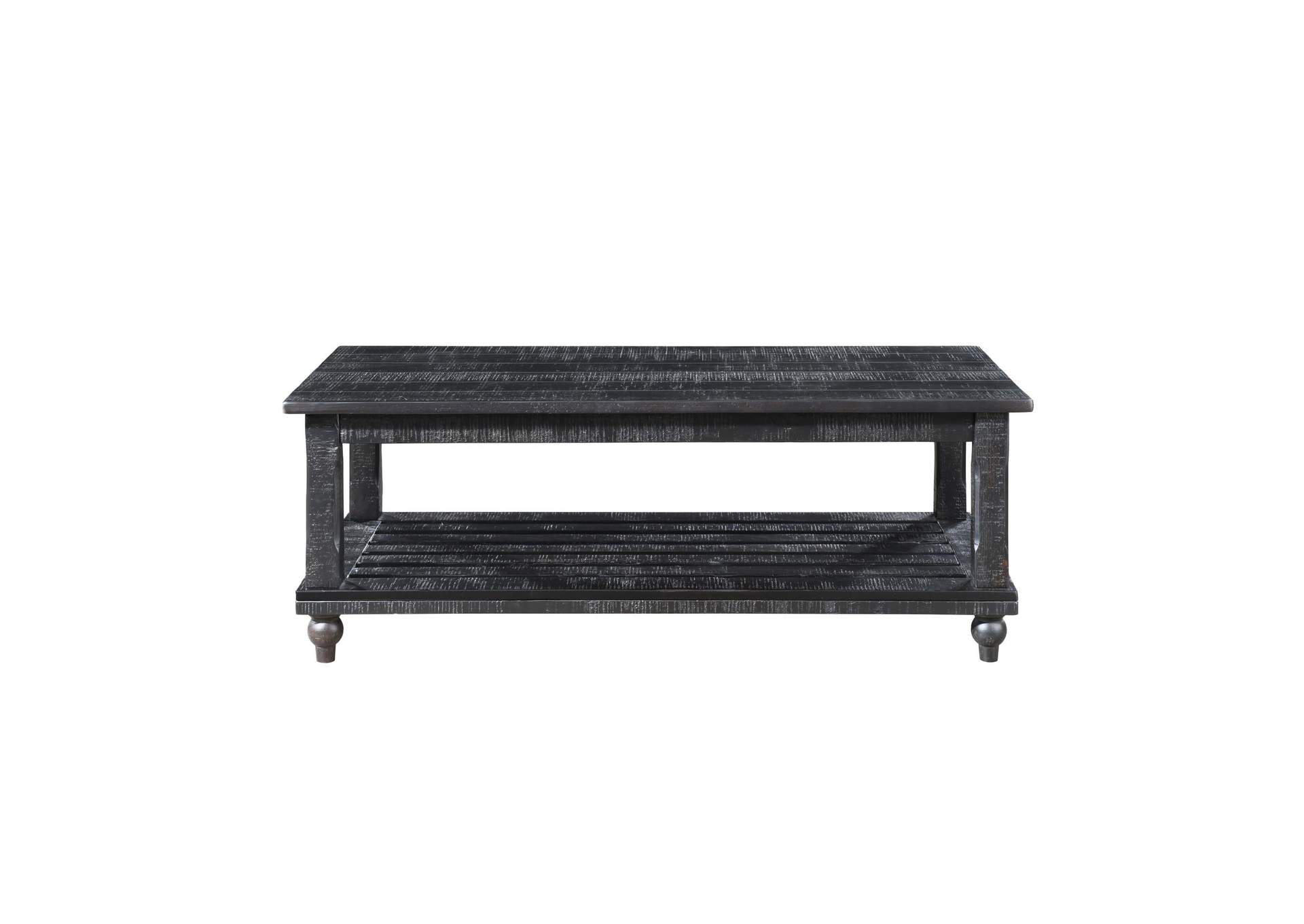 CADE 3 PIECE OCCASIONAL SET - 1 COFFEE AND 2 END TABLES - BLACK image 3