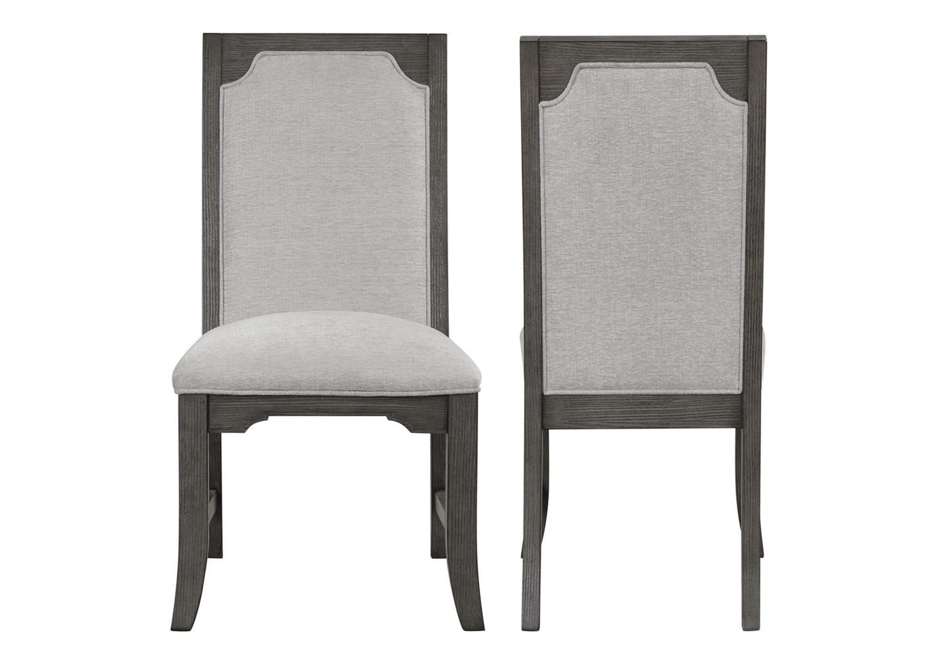 LISBON DINING SIDE CHAIR - 2 PER CARTON - GRAY image 7