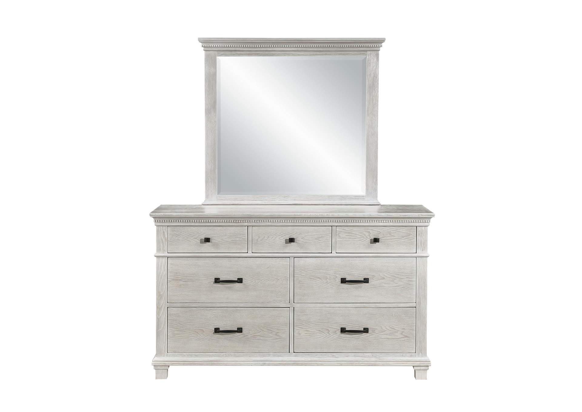 SILVER SANDS MIRROR - GRAY image 3