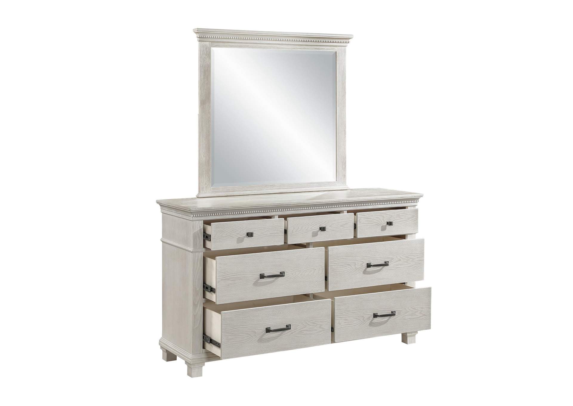 SILVER SANDS MIRROR - GRAY image 4