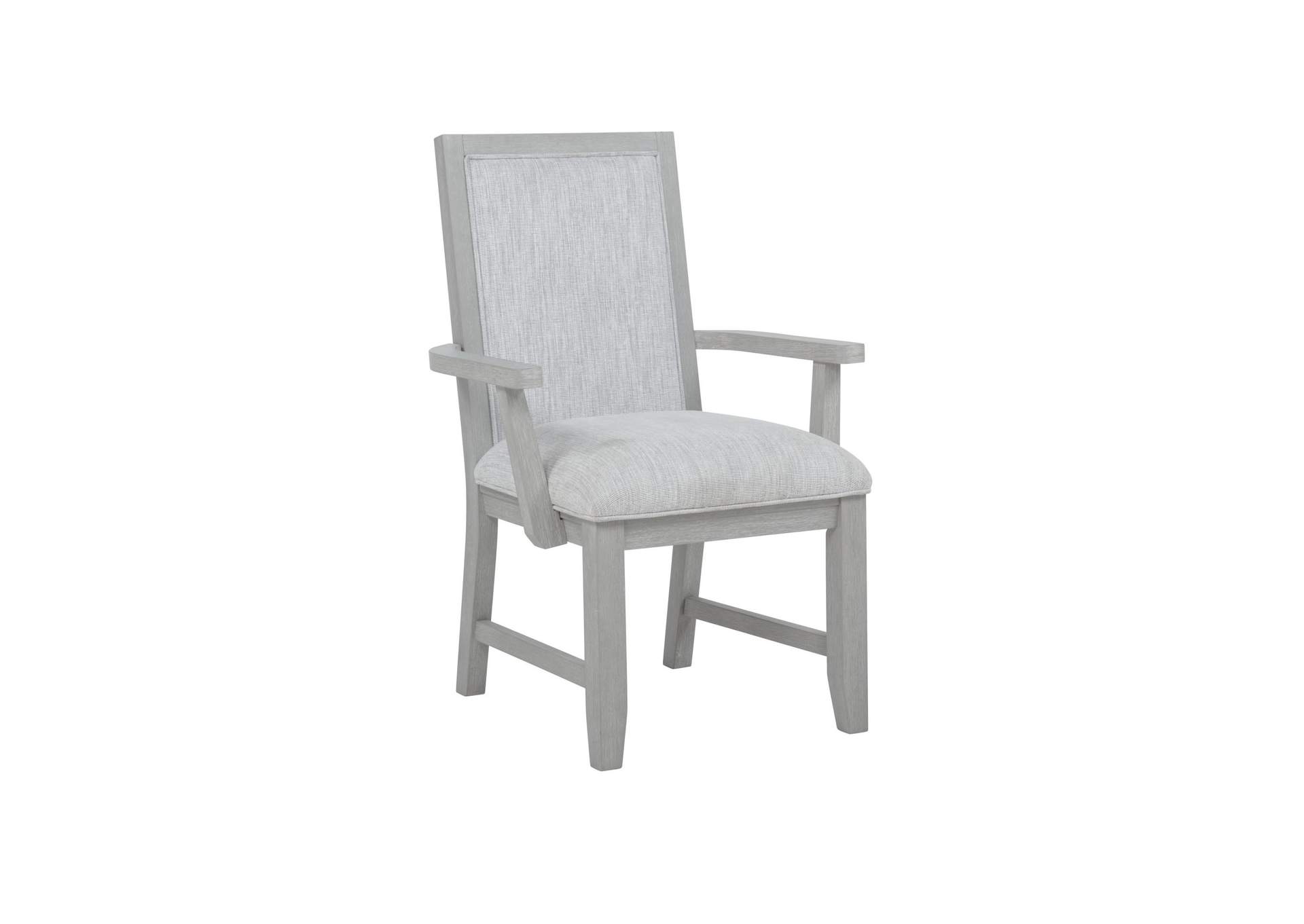 FIONA DINING ARM CHAIR - 2 PER CARTON - MIST GRAY image 1