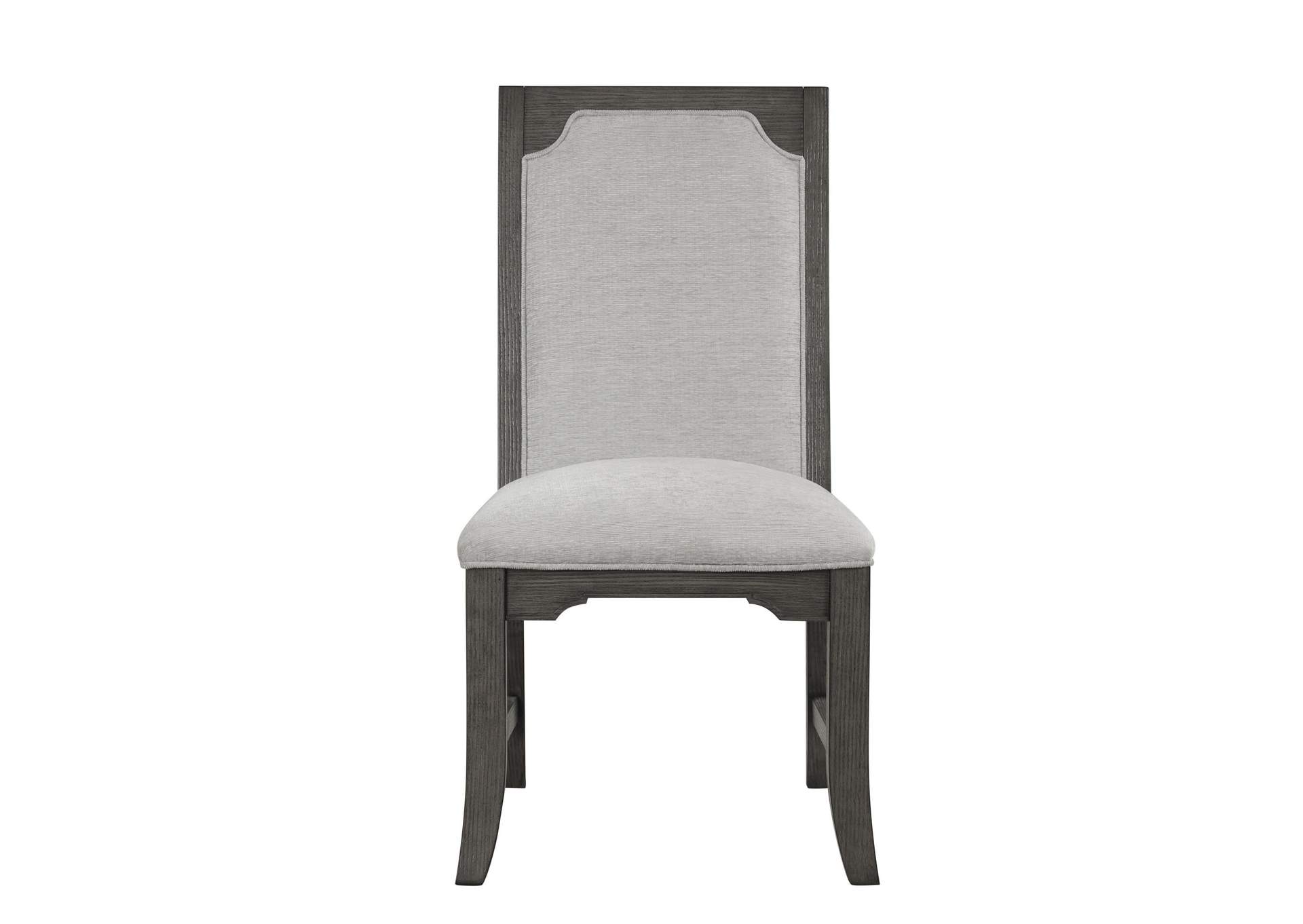 LISBON DINING SIDE CHAIR - 2 PER CARTON - GRAY image 3