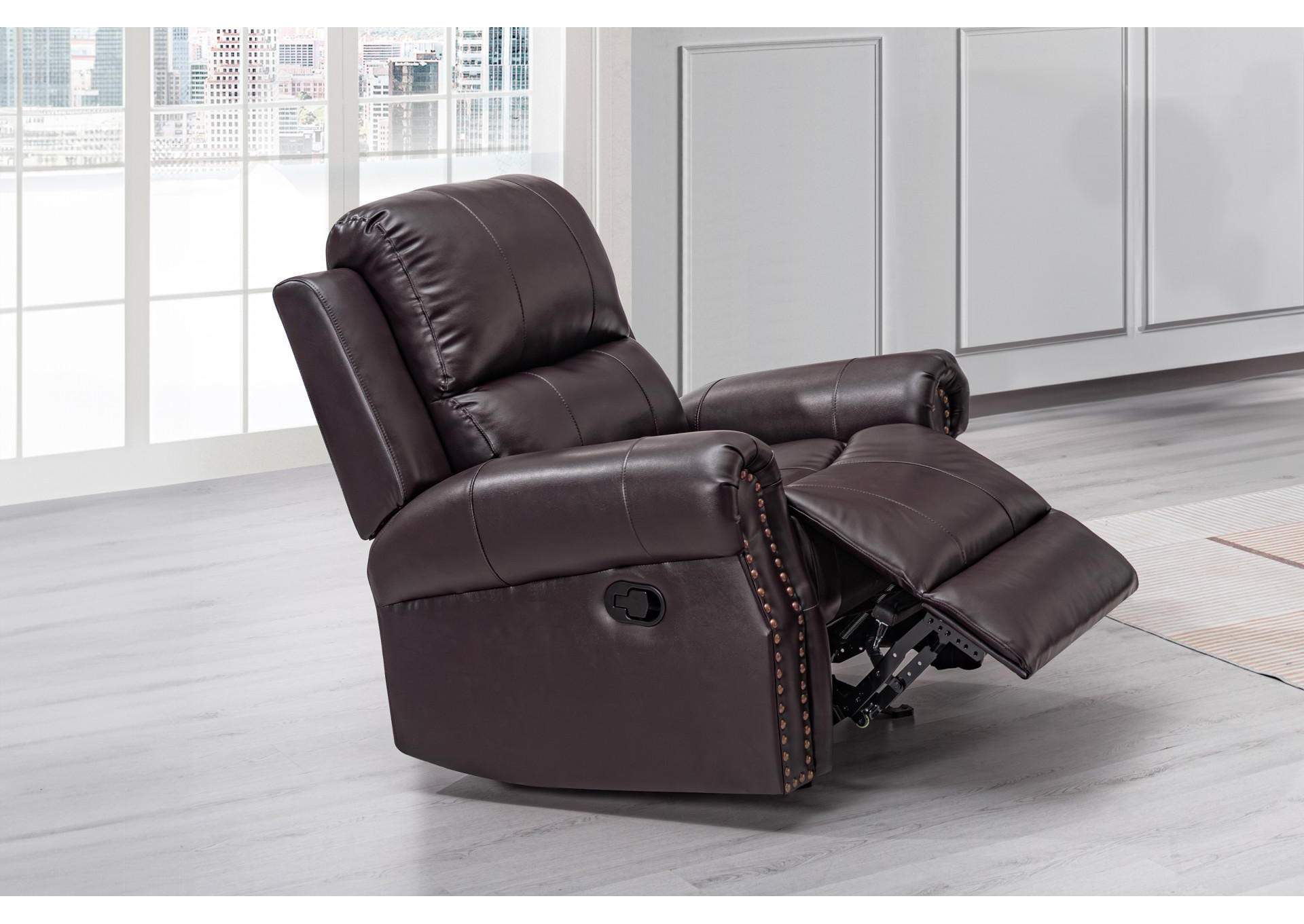 Sierra Glider Recliner - Brown