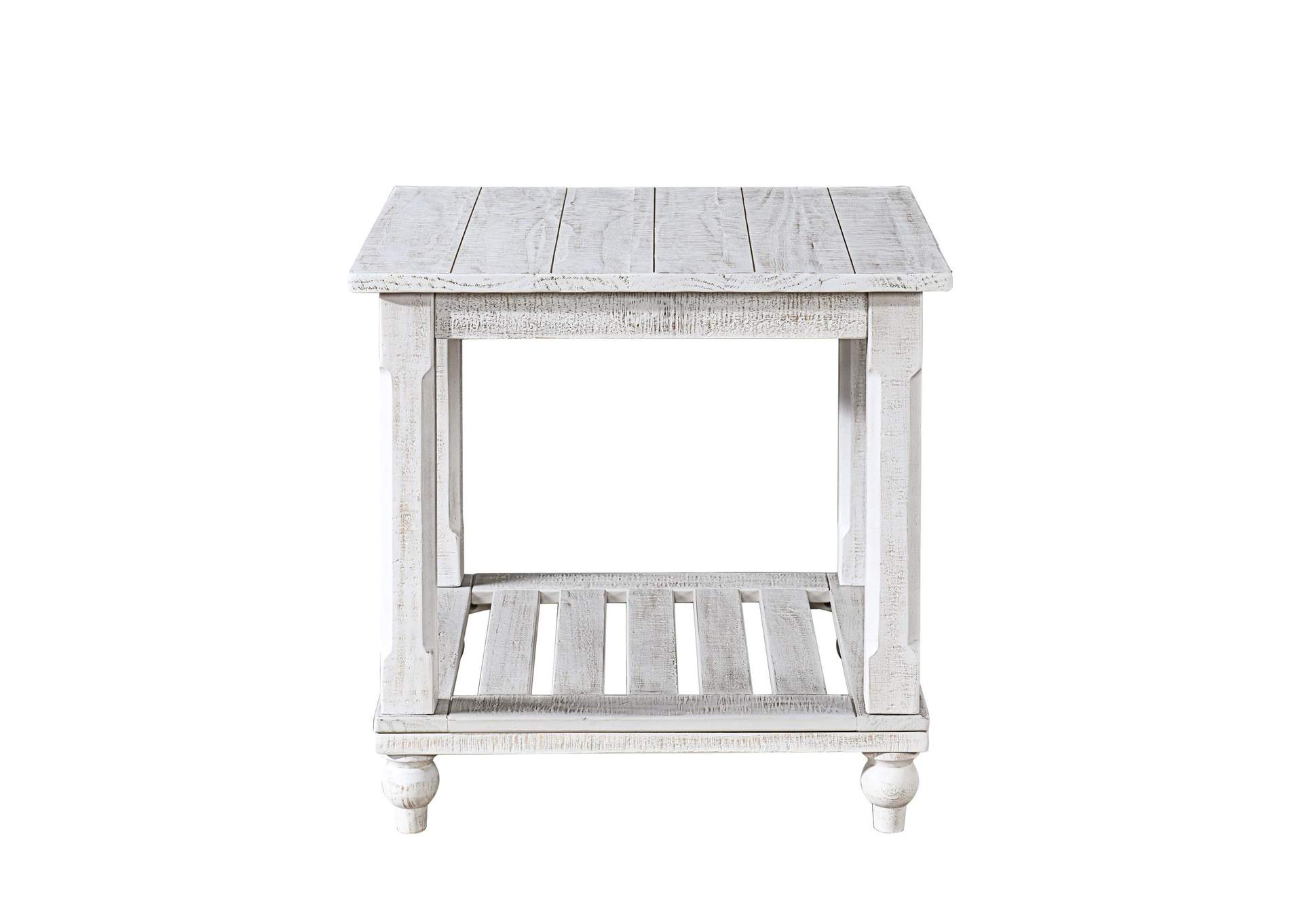 CADE 3 PIECE OCCASIONAL SET - 1 COFFEE AND 2 END TABLES - WHITE image 9