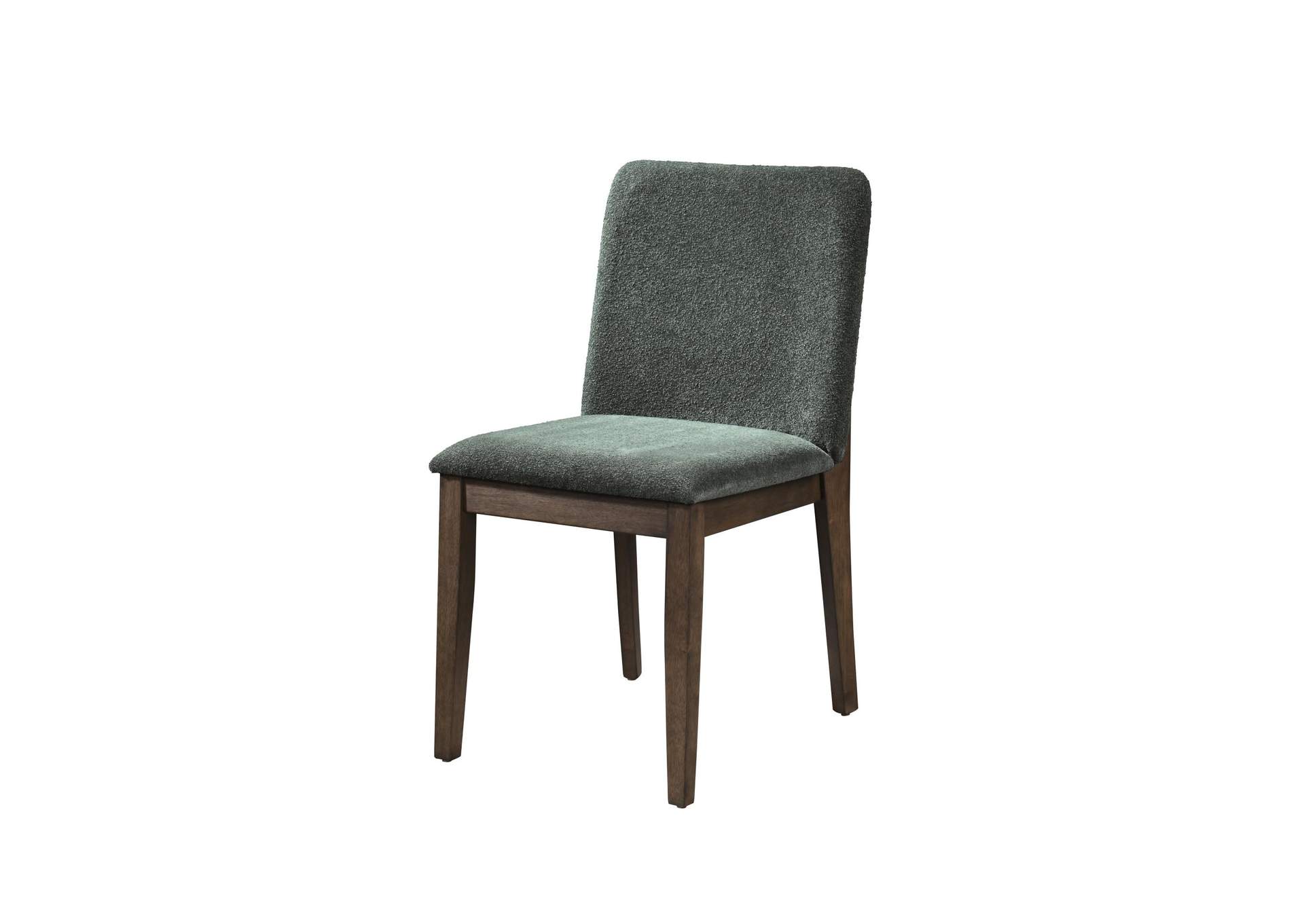 KODY UPHOLSTERED DINING CHAIR - 2 PER CARTON - FOREST GREEN image 1