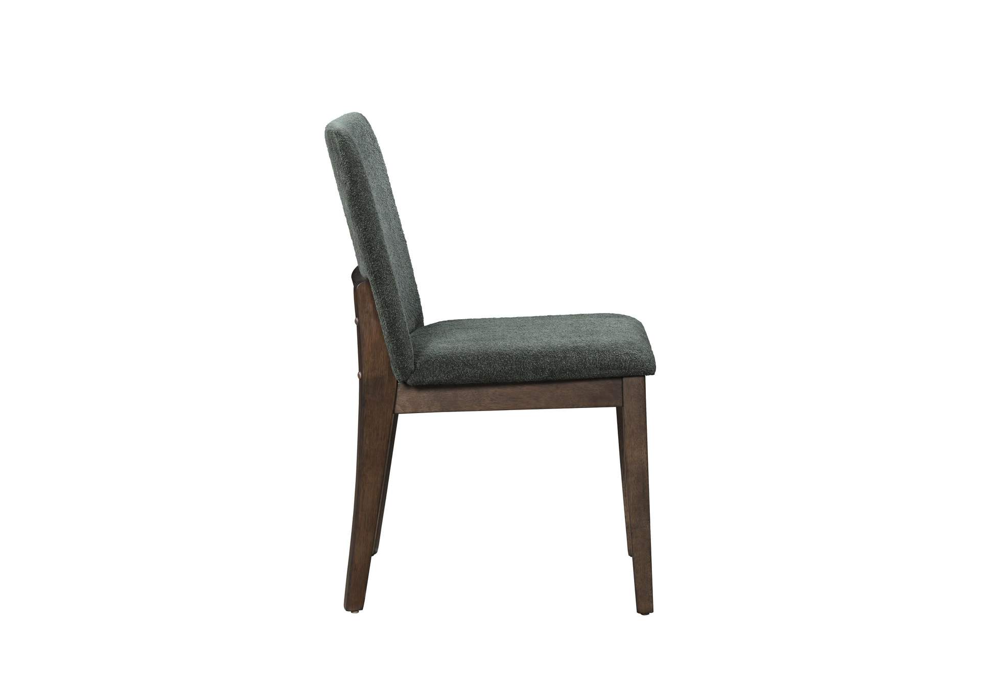 KODY UPHOLSTERED DINING CHAIR - 2 PER CARTON - FOREST GREEN image 4